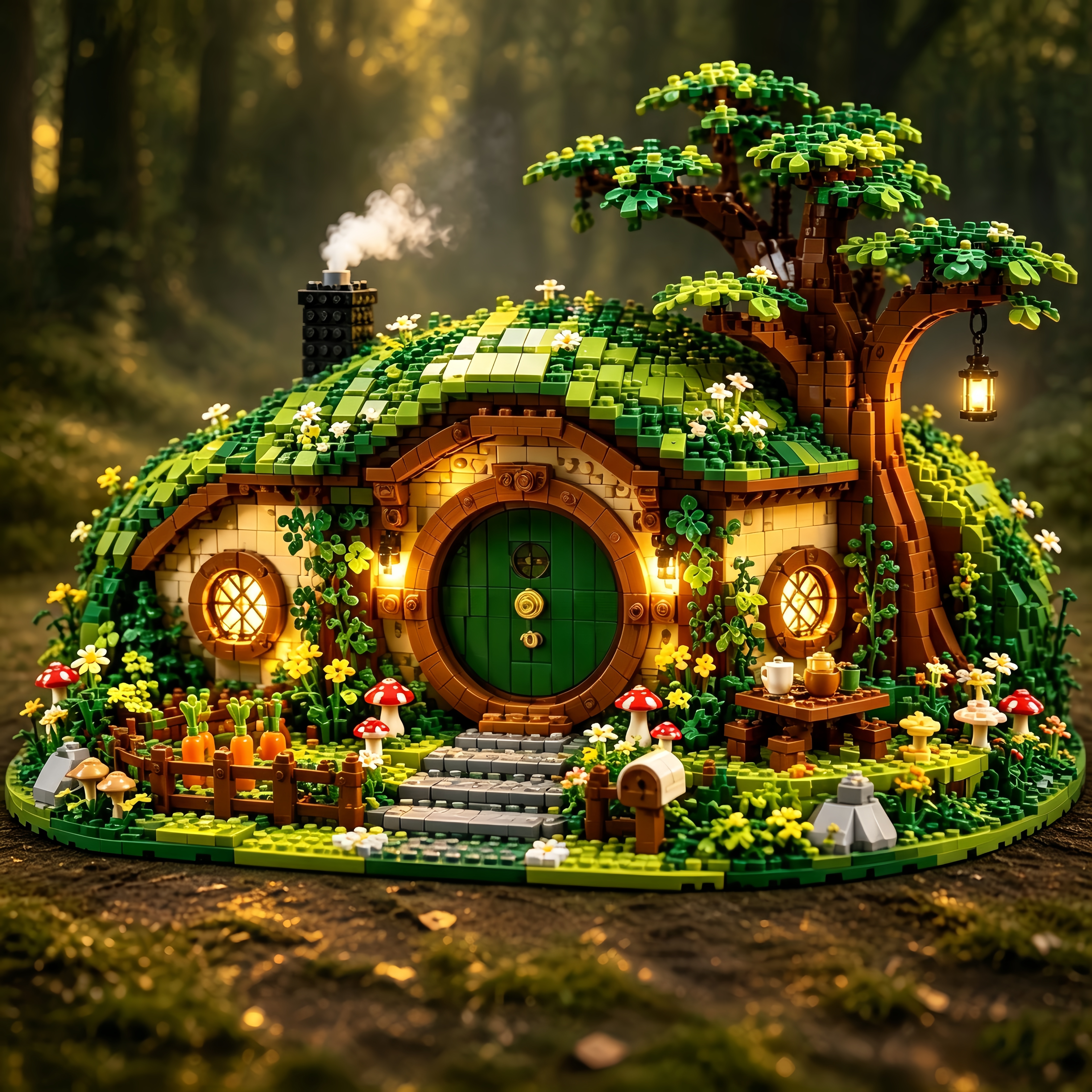 Hobbit Hole — Enchanted Woodland Home Building Set