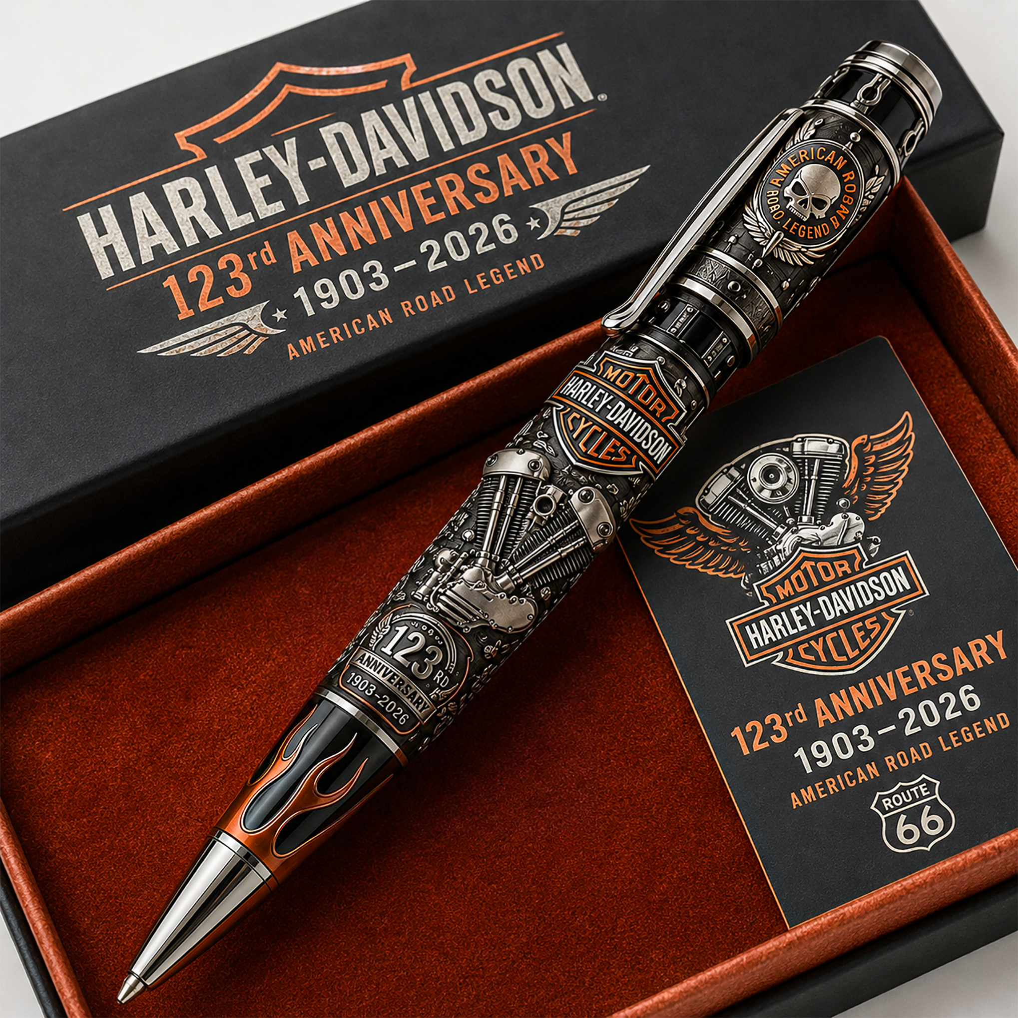 Harley-Davidson 123rd Anniversary Legacy Pen