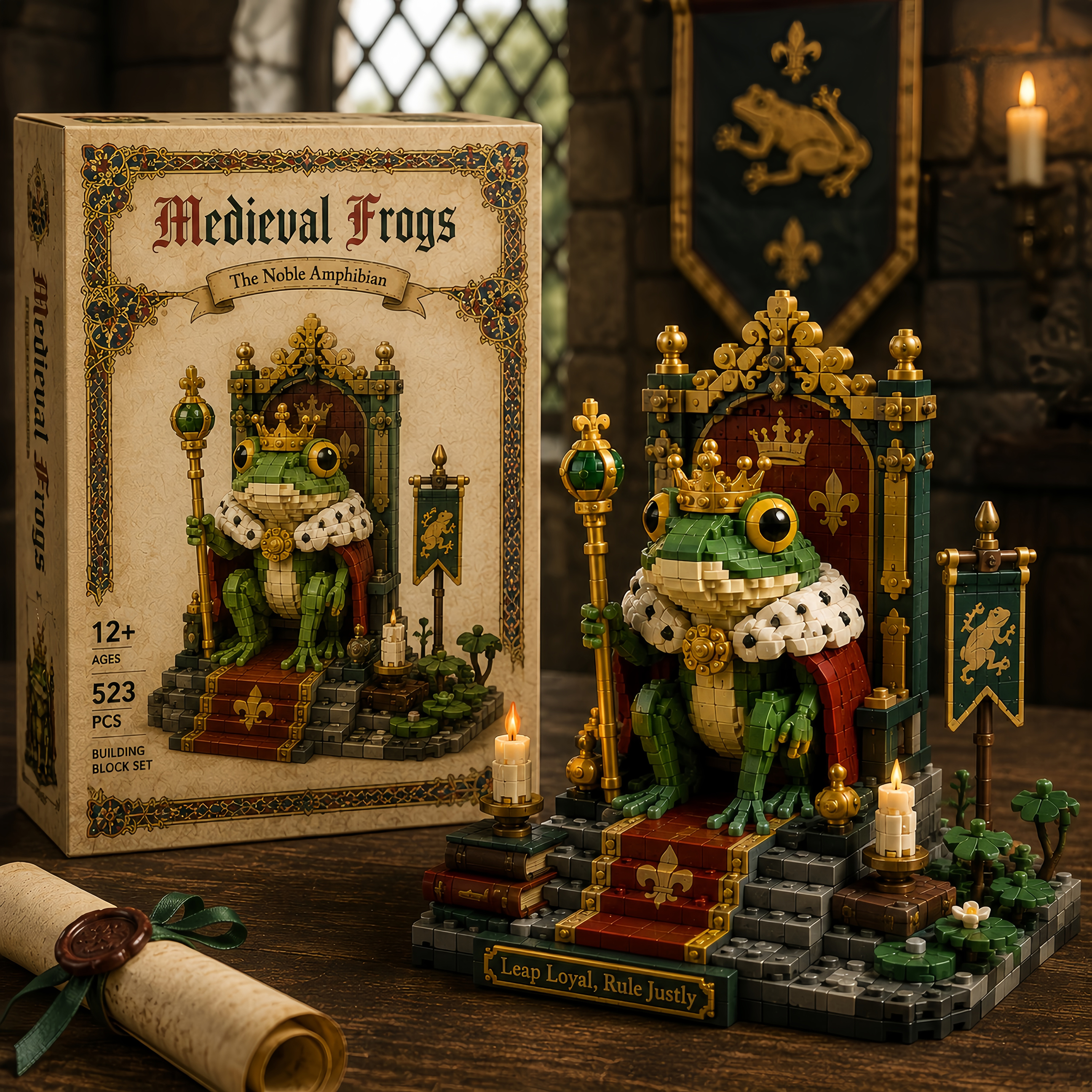 Medieval Frogs – The Noble Amphibian Building Set