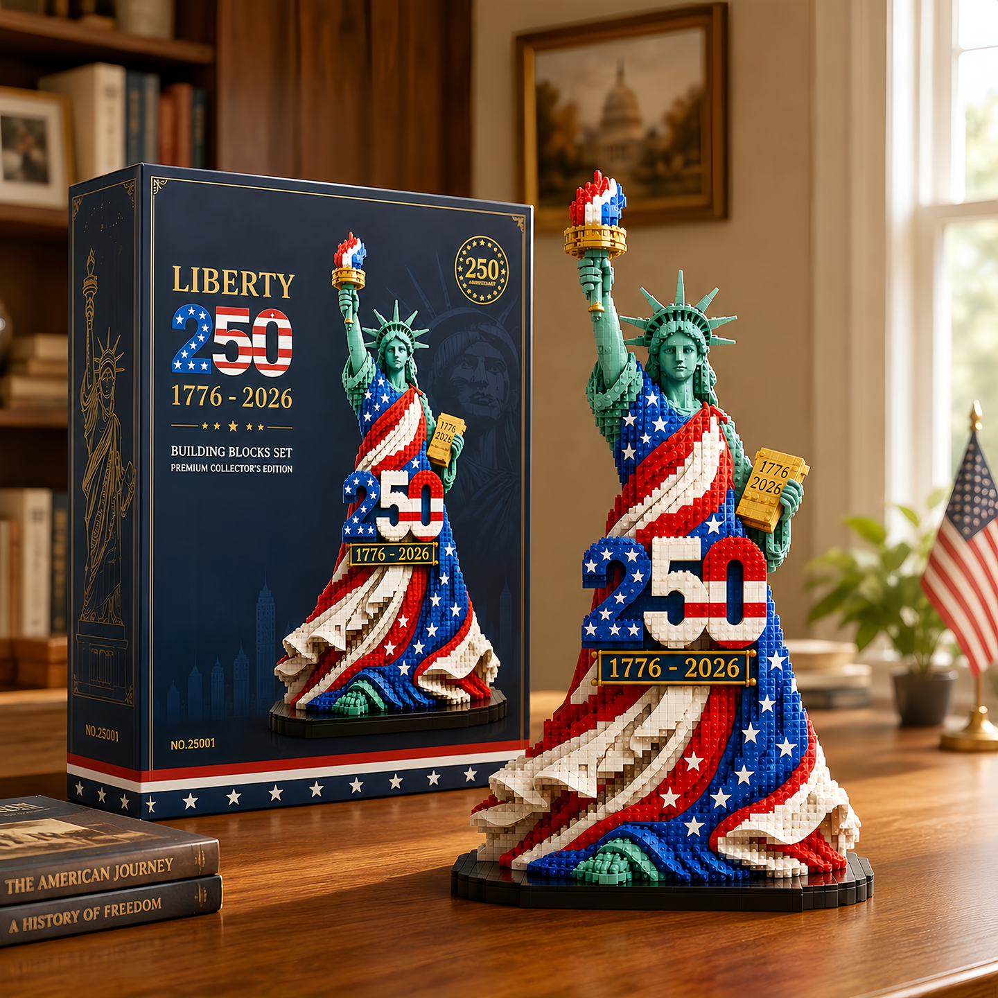 🗽 Liberty 250 Anniversary Collector's Building Set
