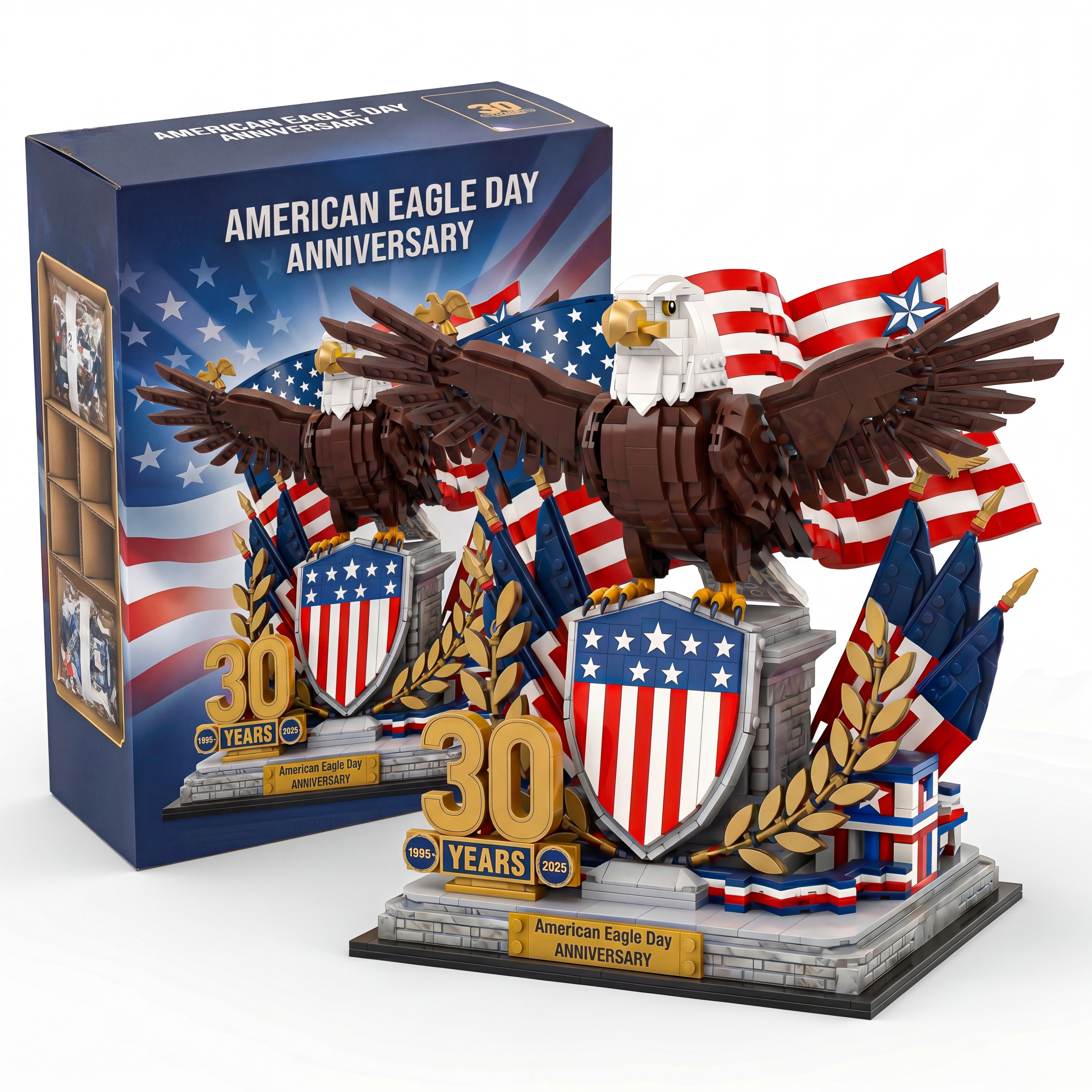 American Eagle Day 30th Anniversary Tribute Display