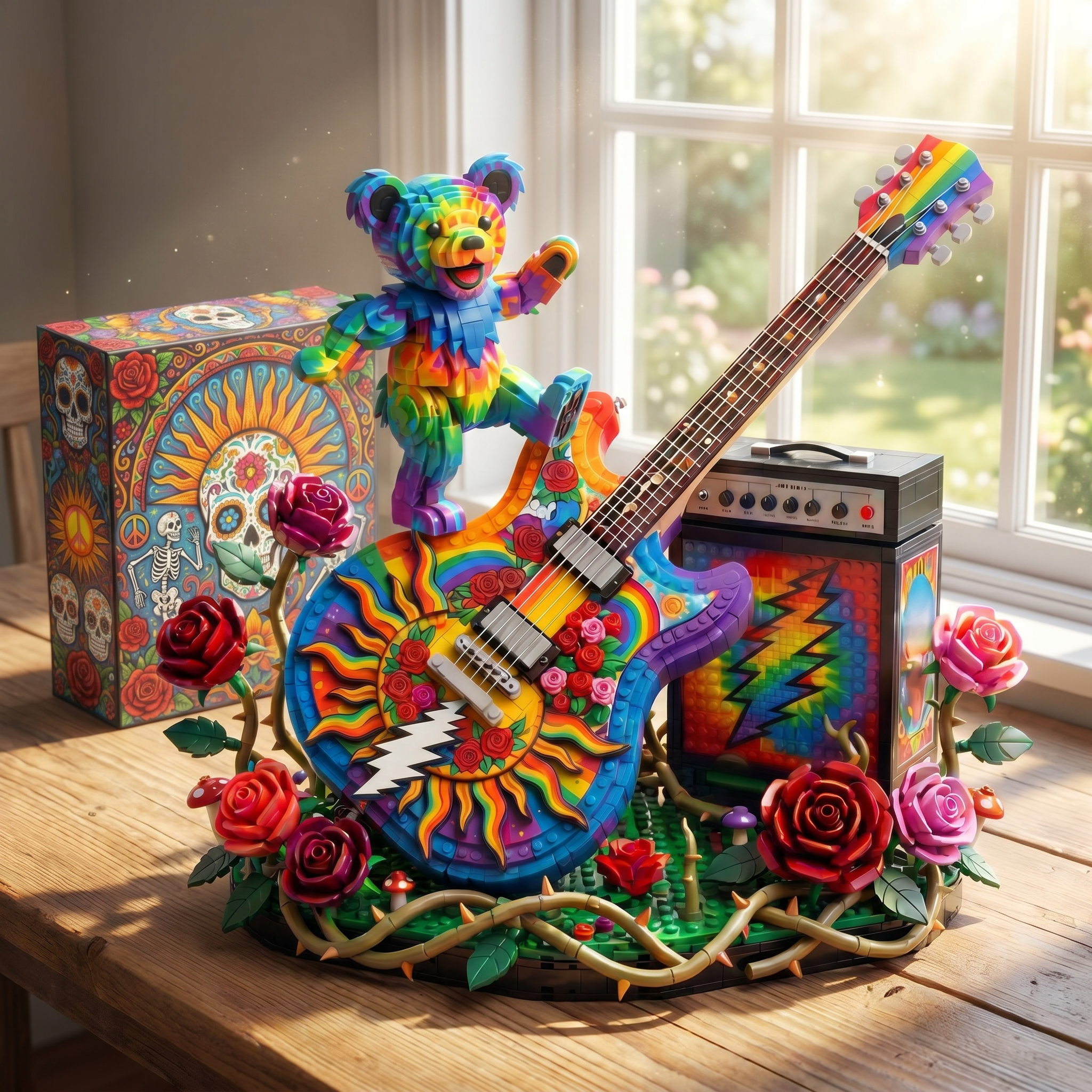 Psychedelic Bear Legacy Guitar Building Set