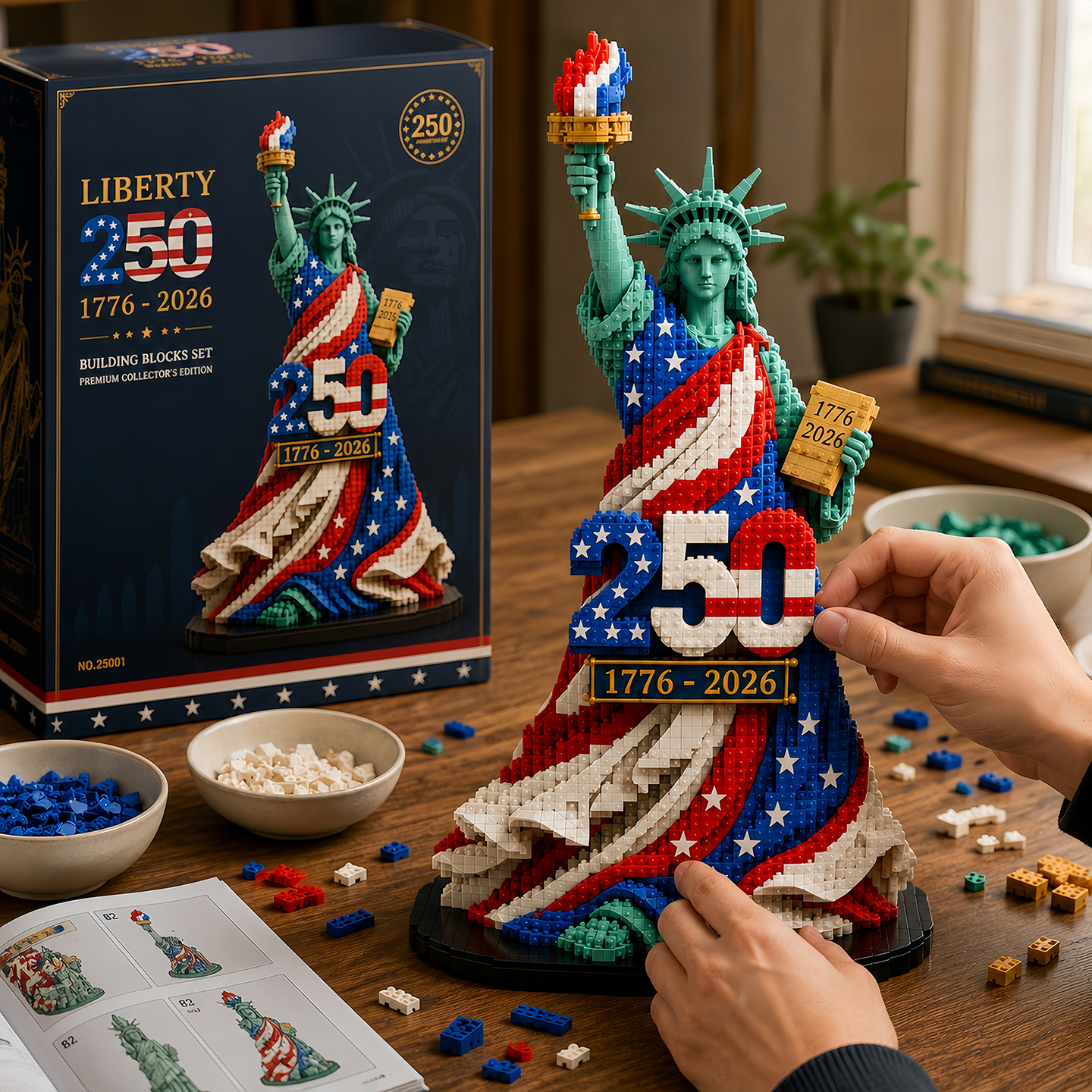 🗽 Liberty 250 Anniversary Collector's Building Set
