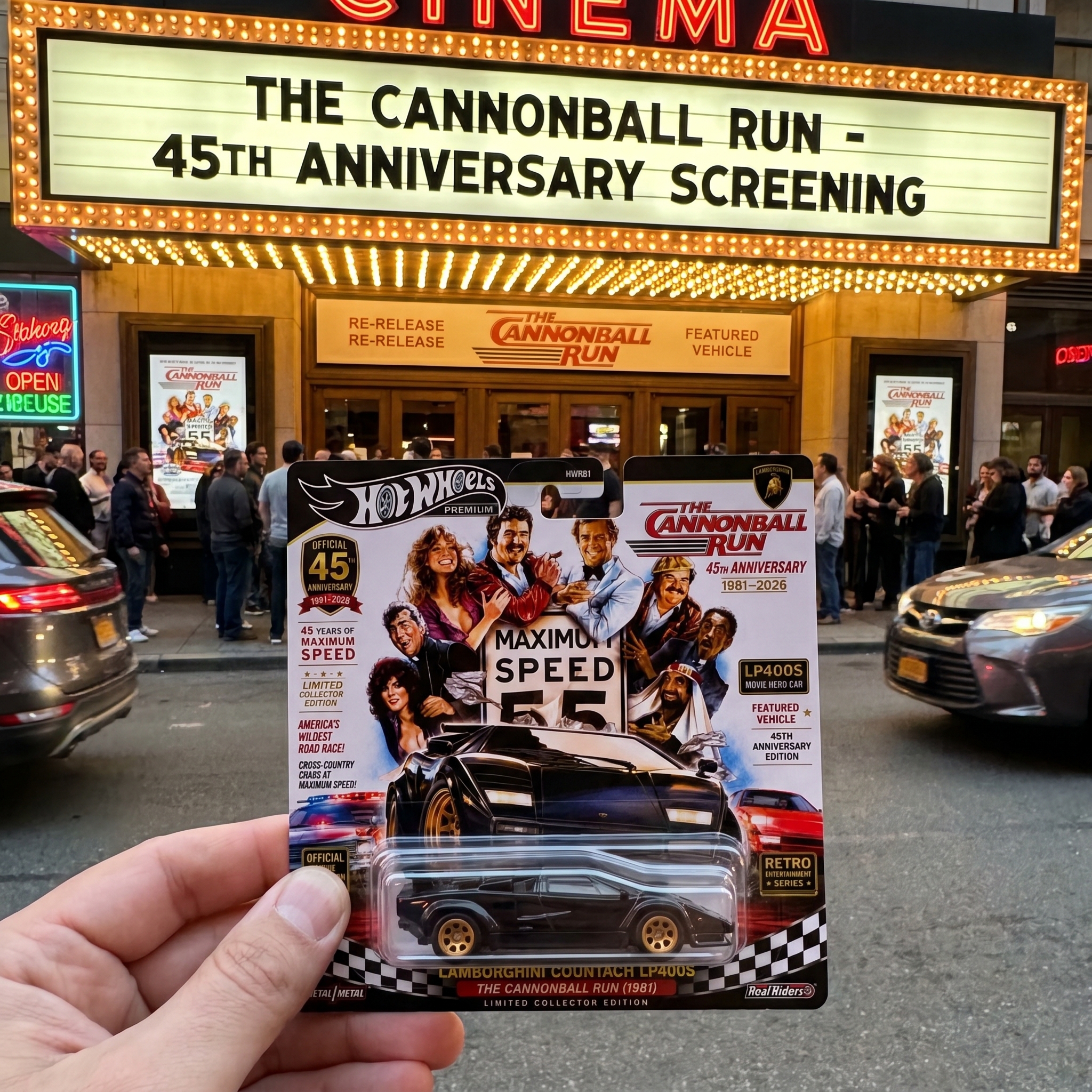 Cannonball Run Legacy Countach