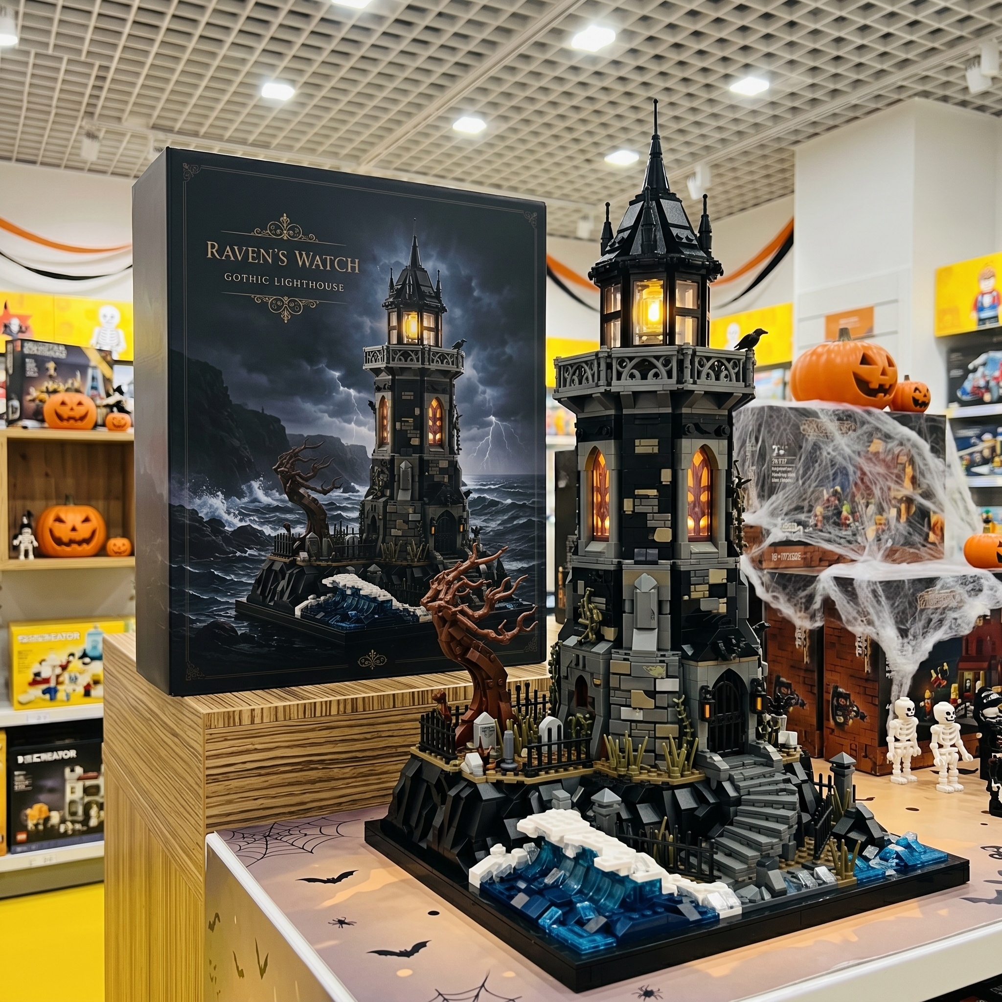 Raven’s Watch Gothic Lighthouse Building Set