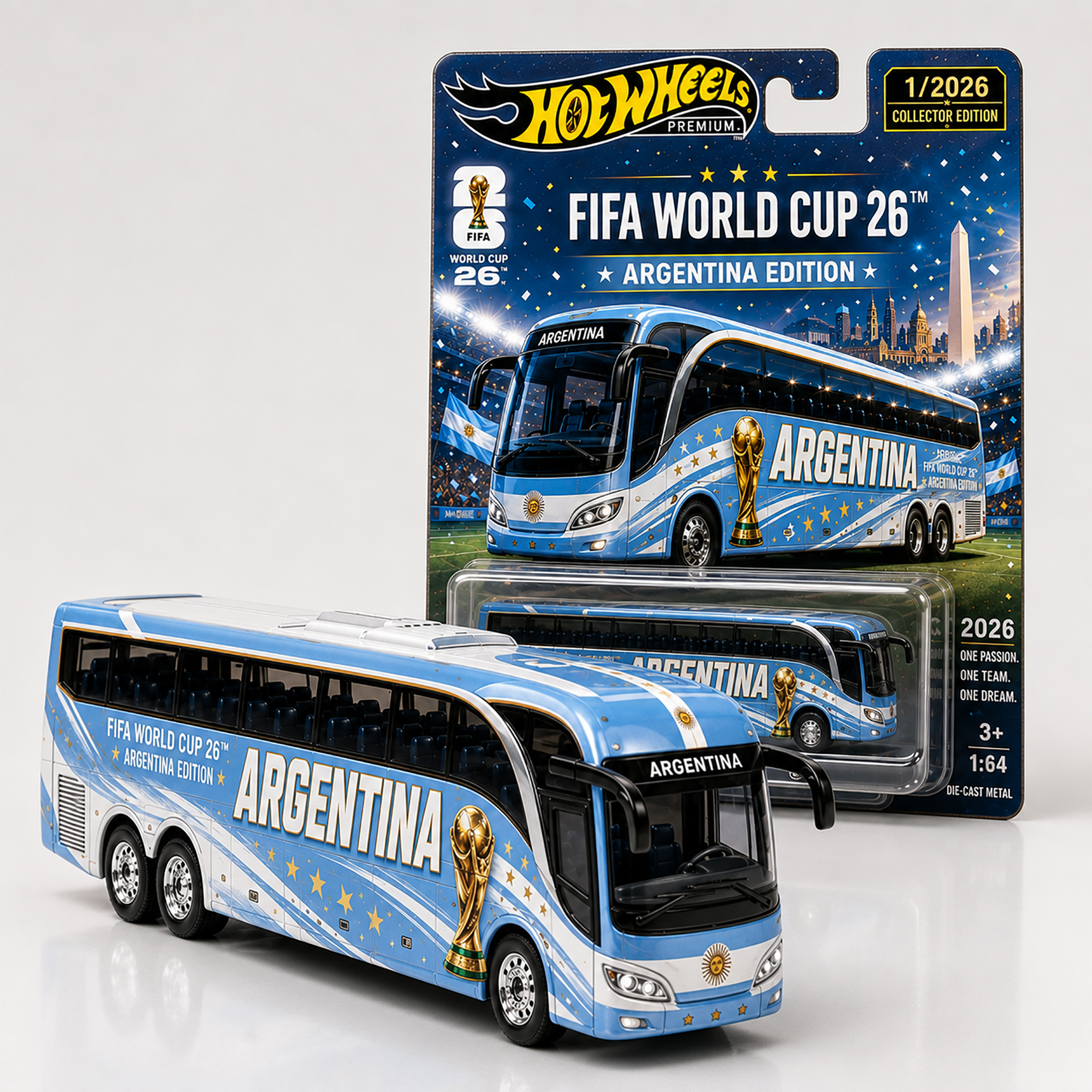 World Cup 2026 Legacy Team Coach Bus