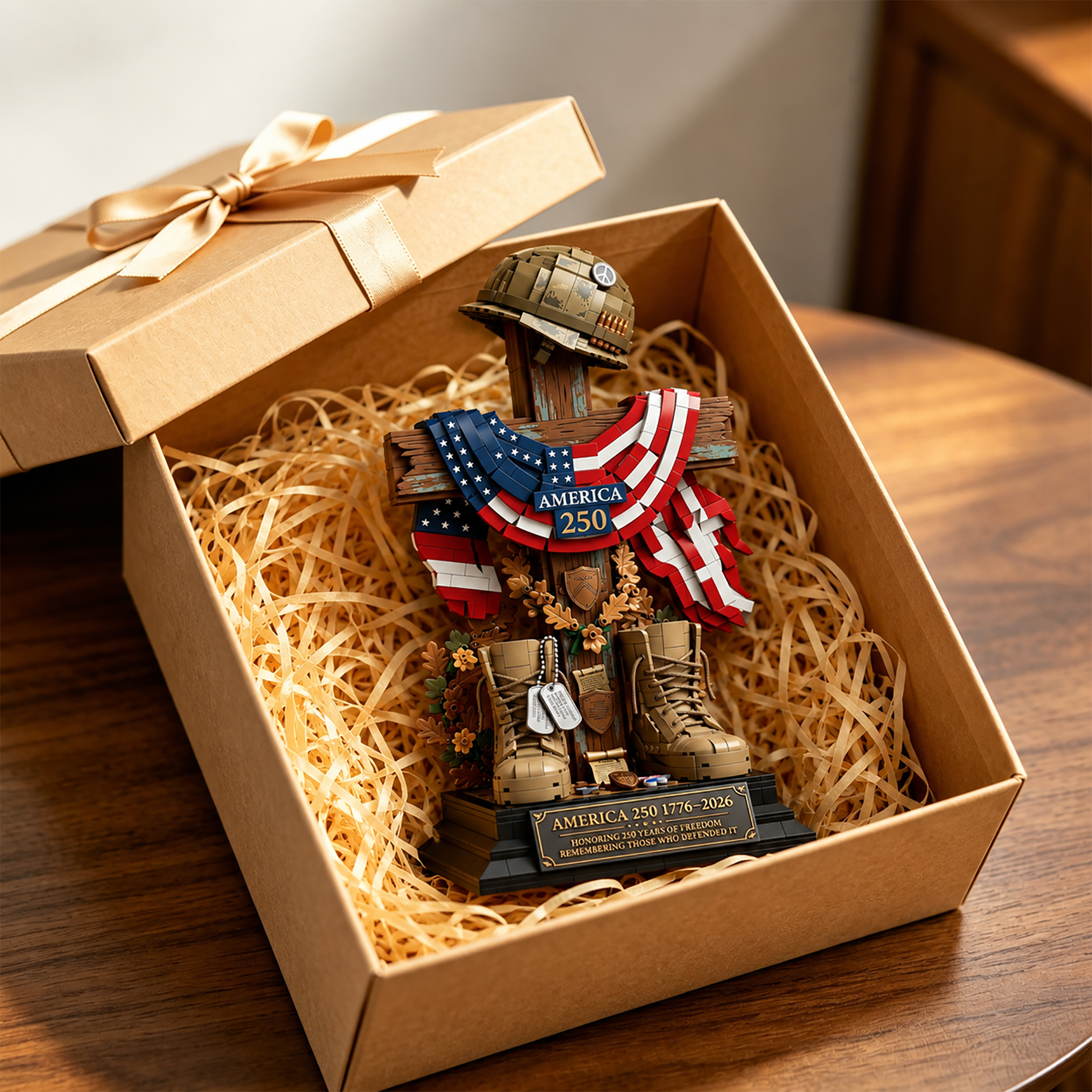 America 250 Heritage Sentinel Building Set