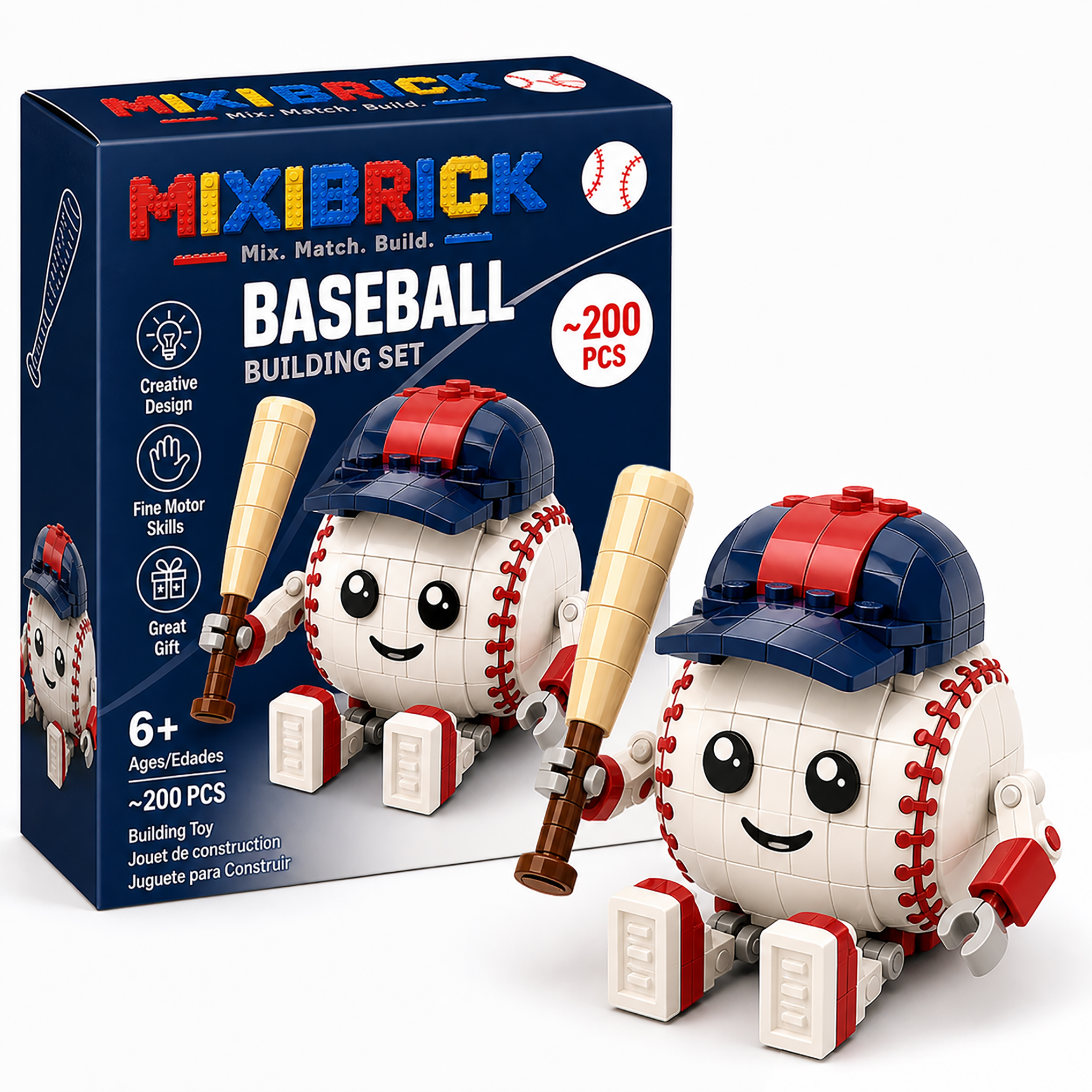 MIXIBRICK All-Star Sports Buddies Collection