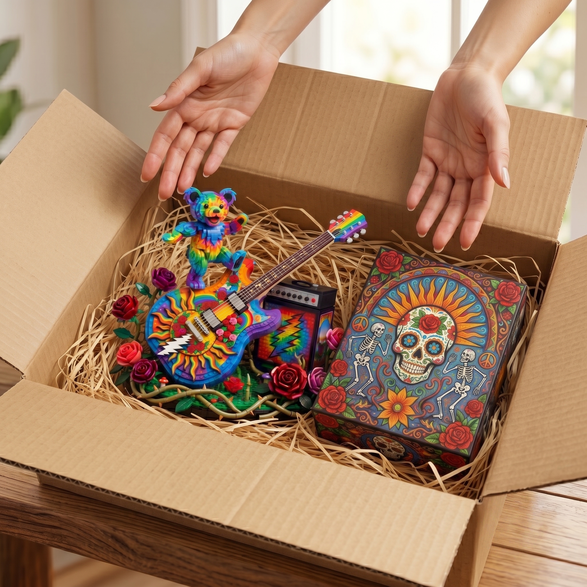 Psychedelic Bear Legacy Guitar Building Set