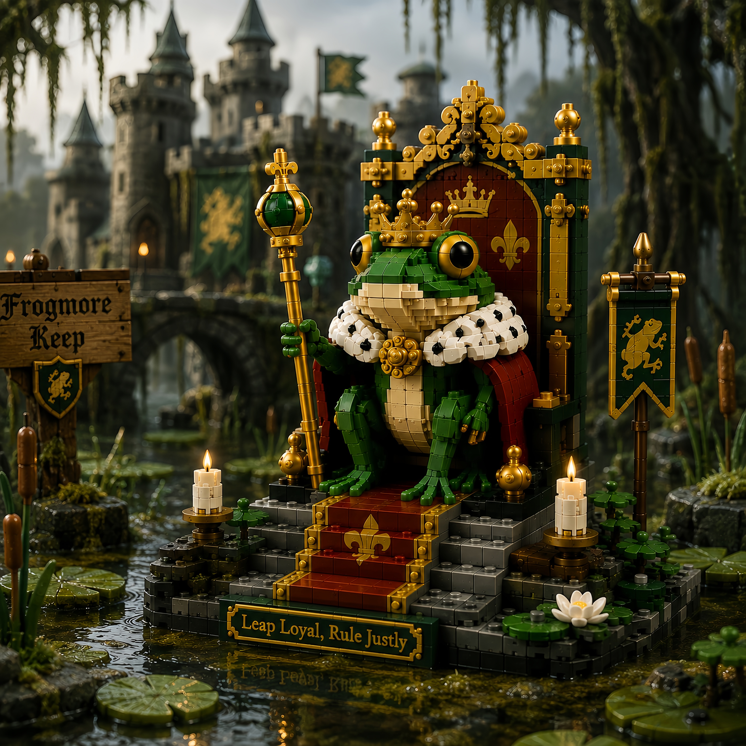 Medieval Frogs – The Noble Amphibian Building Set