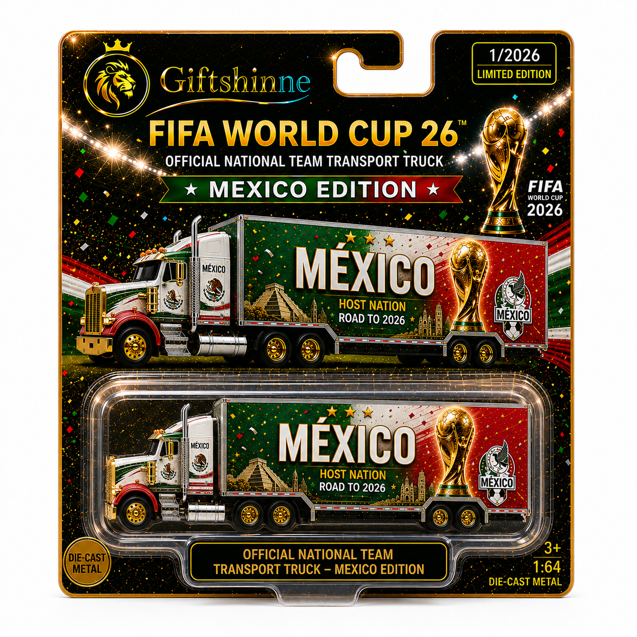 World Cup Host Nation Legacy Transport Truck