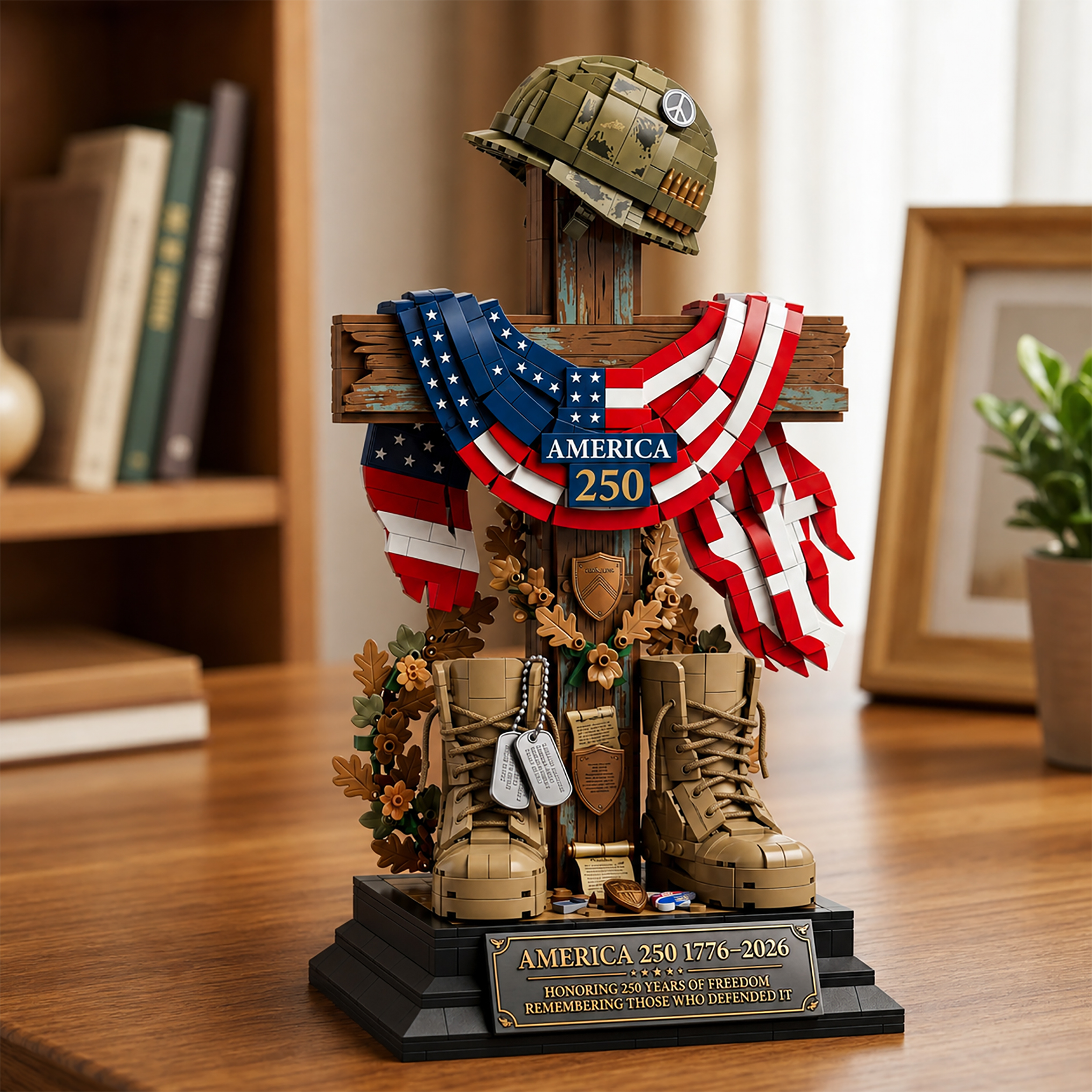 America 250 Heritage Sentinel Building Set