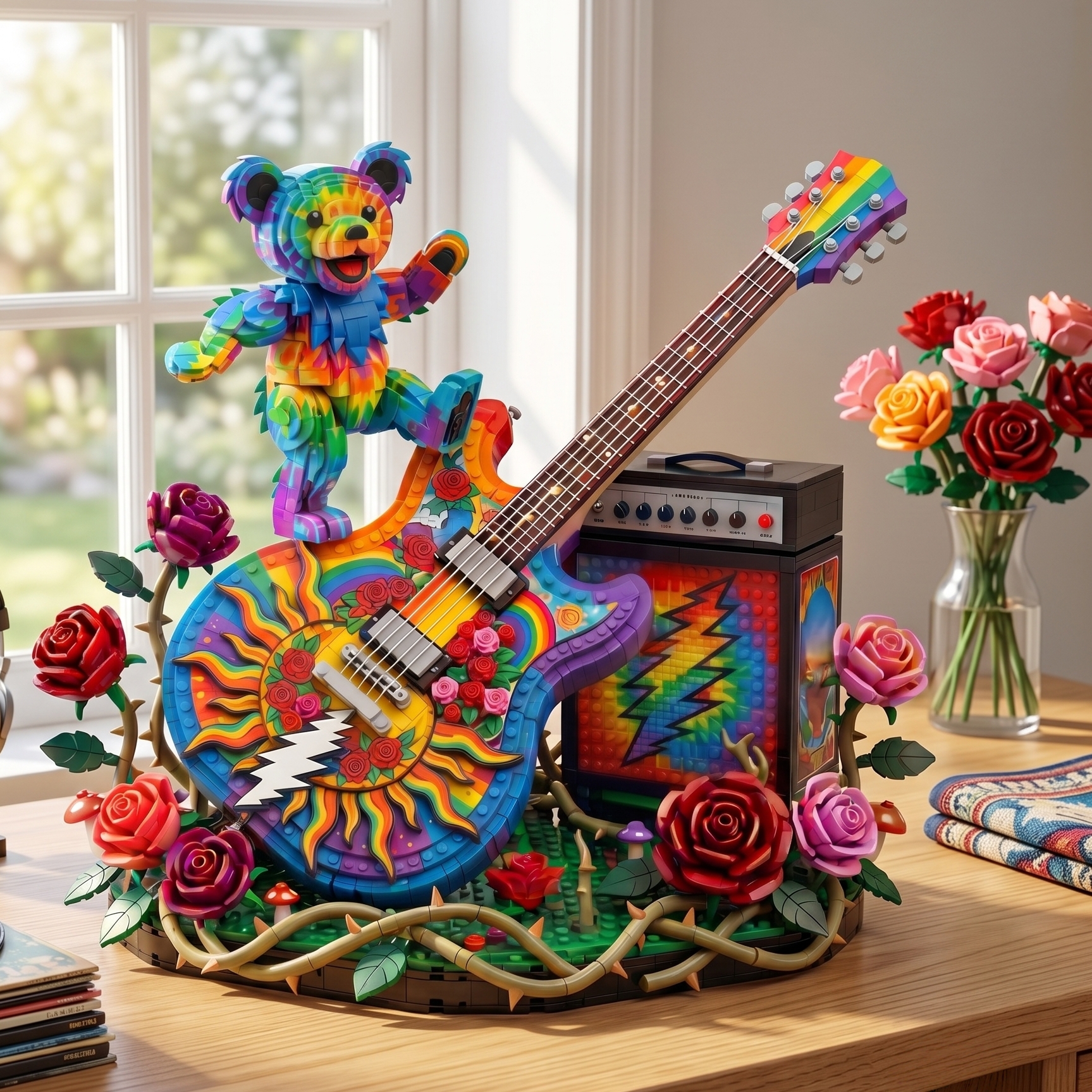 Psychedelic Bear Legacy Guitar Building Set
