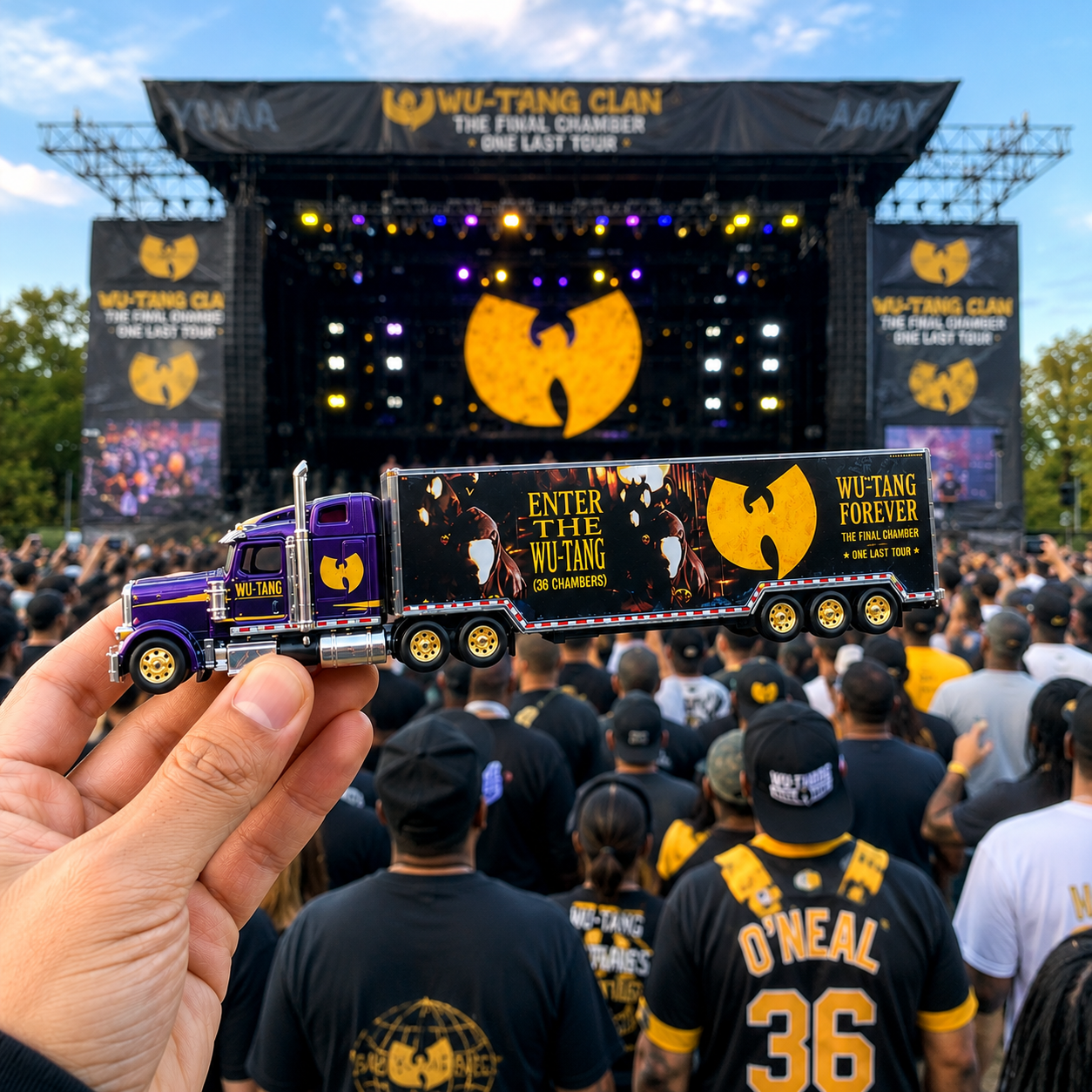 Wu-Tang Clan 35th Anniversary Legacy Tour Hauler