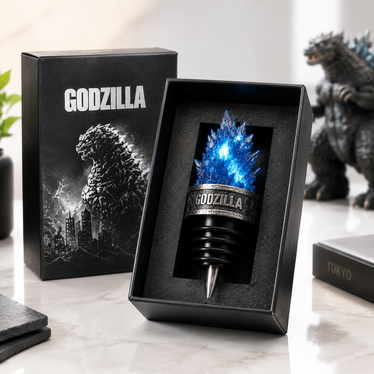 Godzilla Atomic Core Bottle Stopper