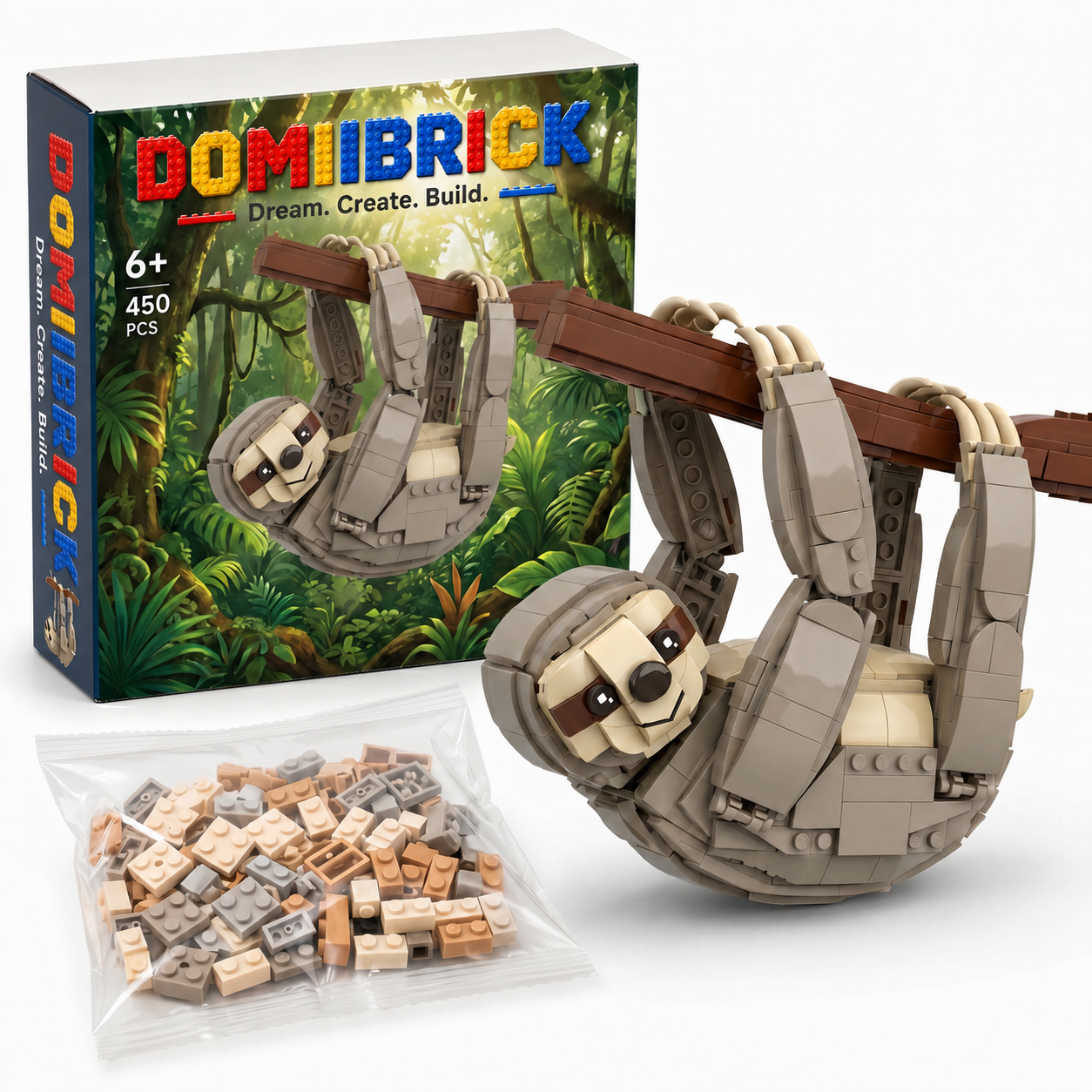 Hanging Sloth Building Set