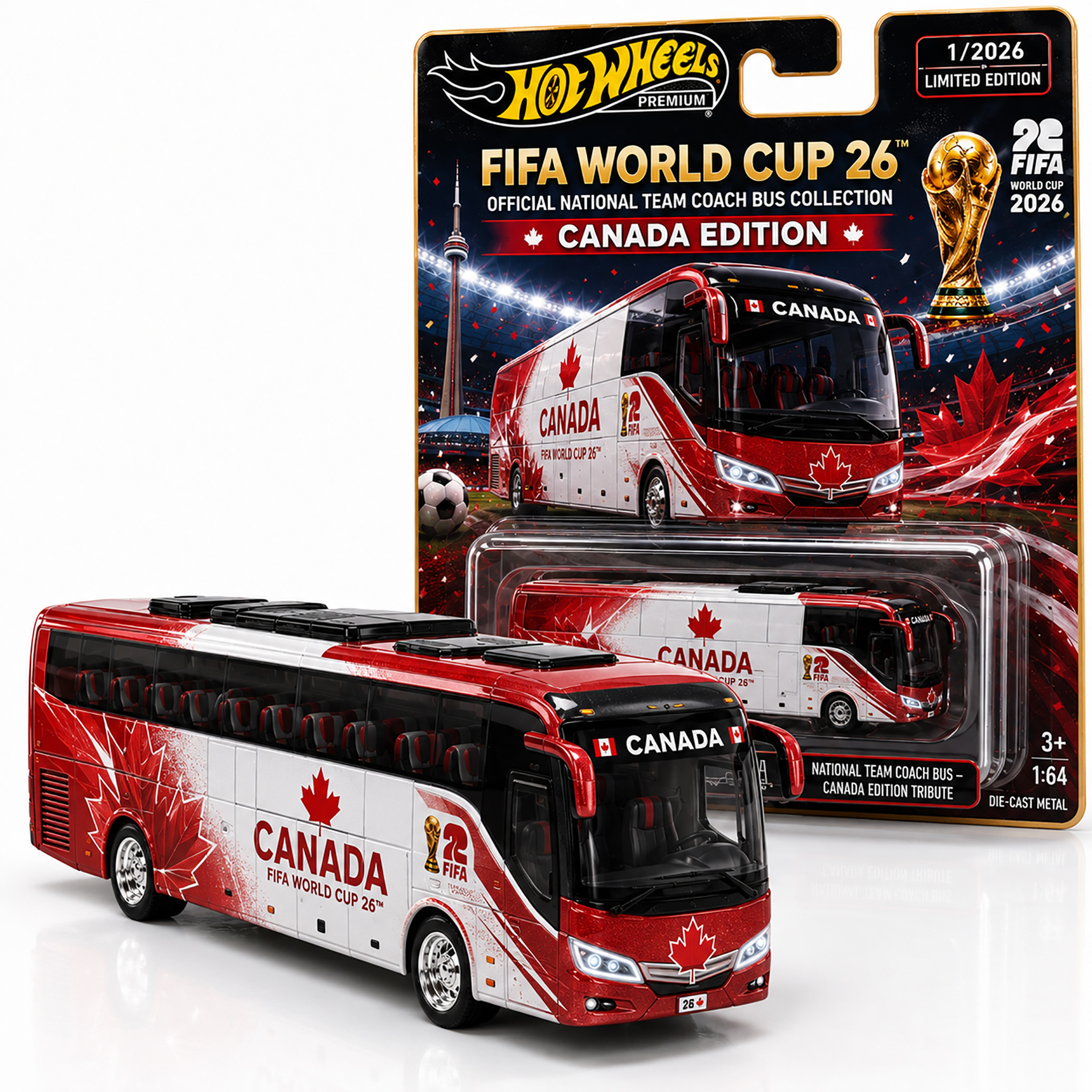 World Cup 2026 Legacy Team Coach Bus