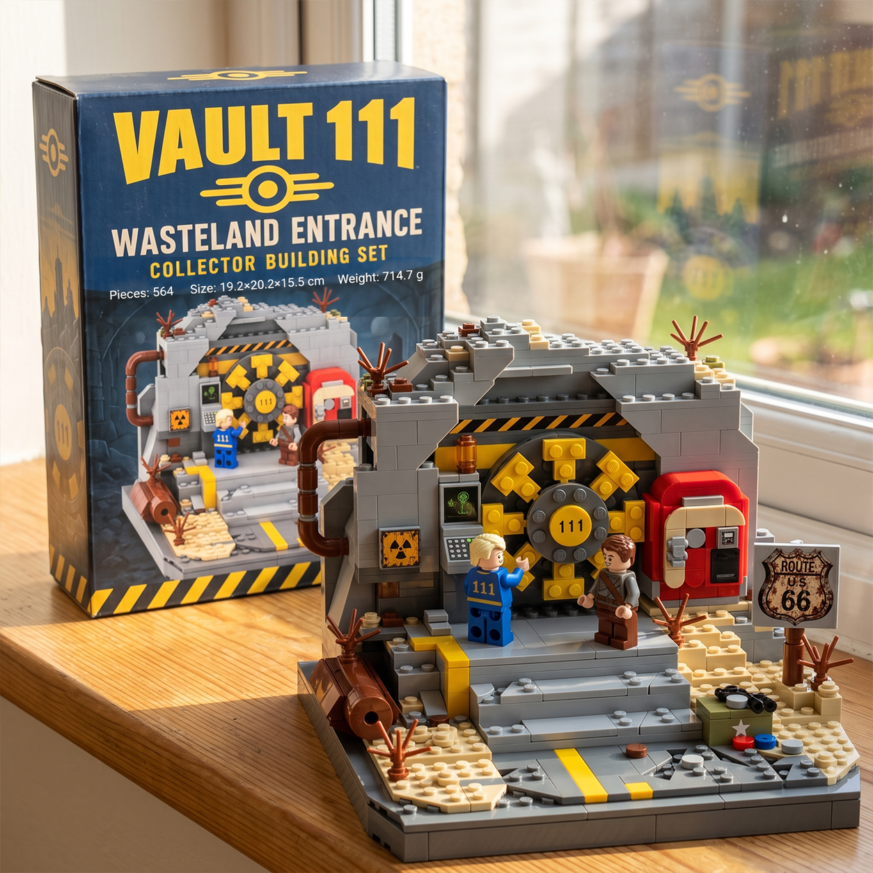 Vault 111 Wasteland Entrance Collector Building Set