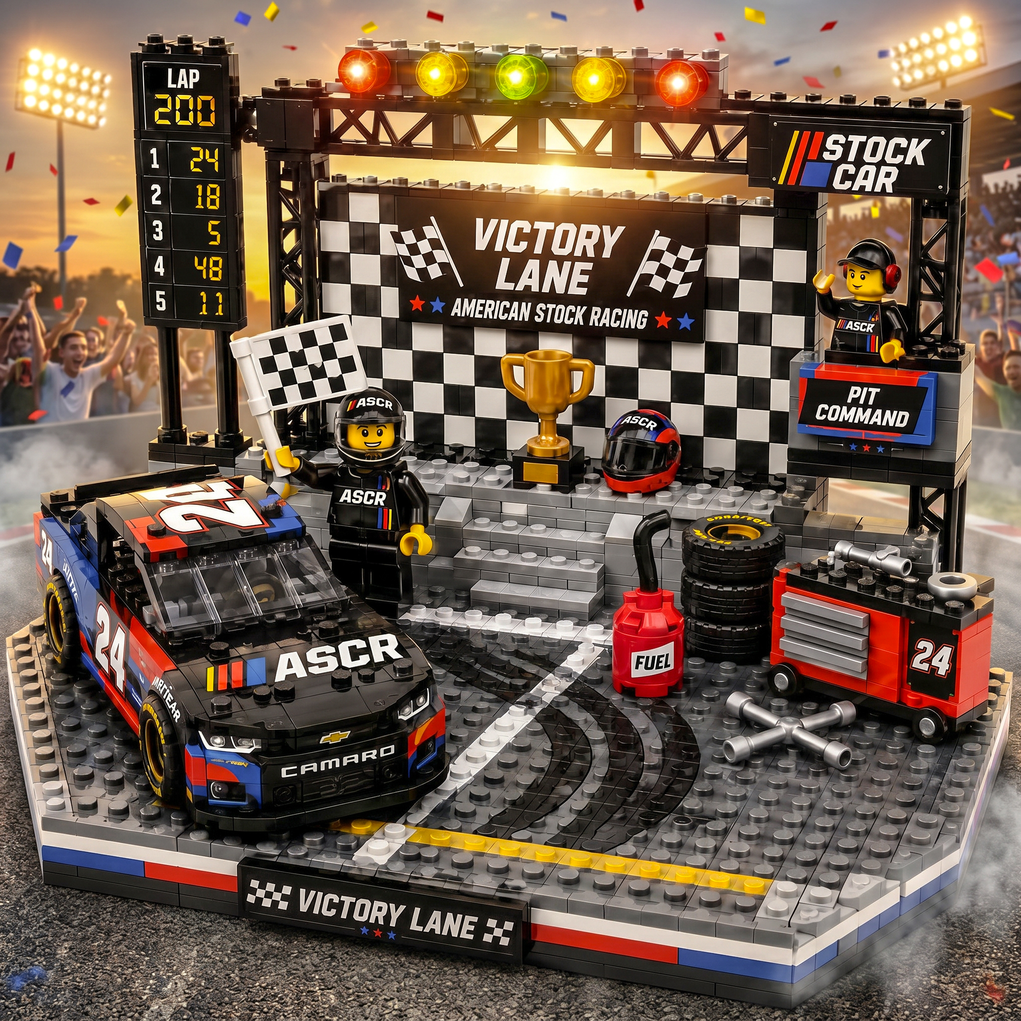 ASCR Victory Lane Collector Building Set 