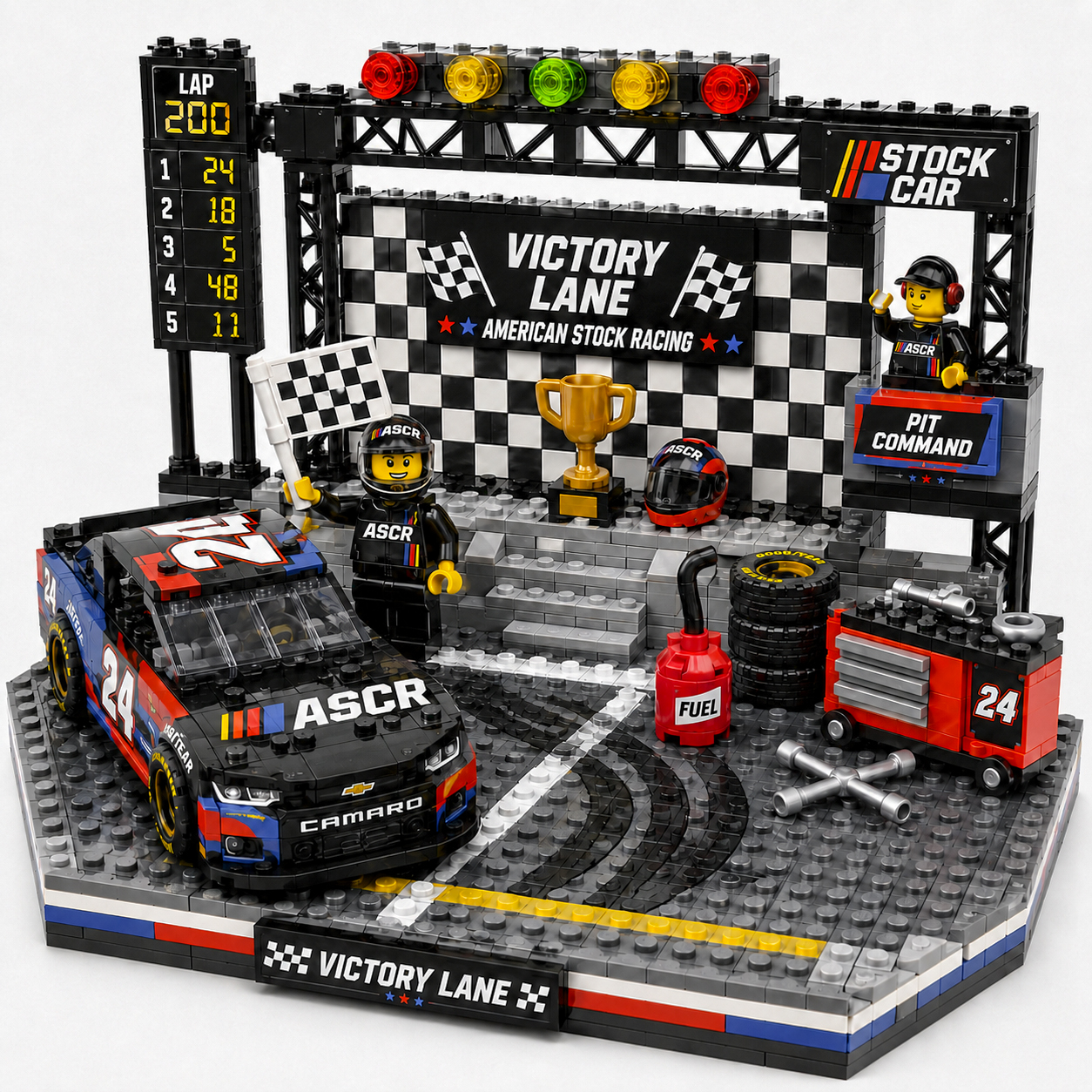 ASCR Victory Lane Collector Building Set 