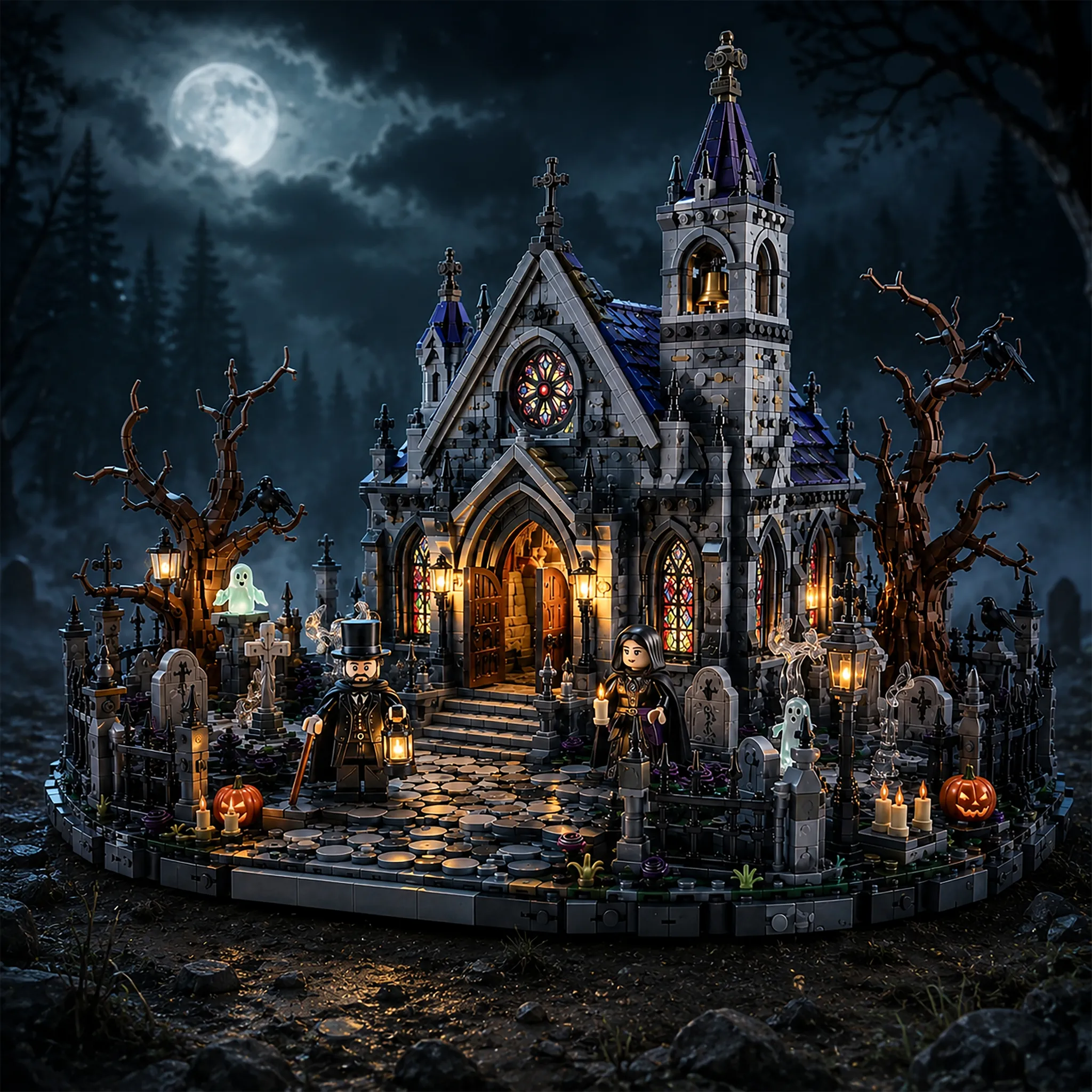 Gothic Fantasy Building Block Sets
