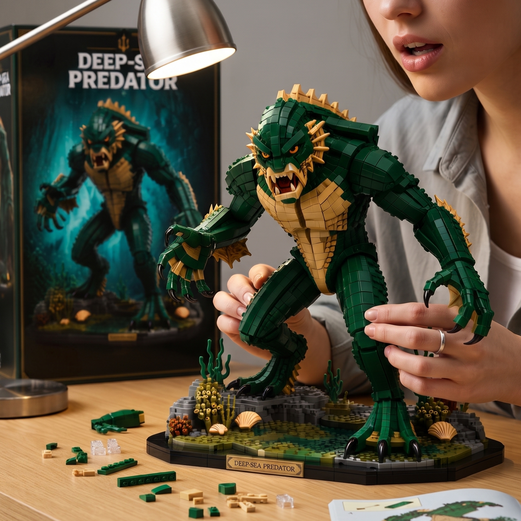 Deep-Sea Predator Building Block Set