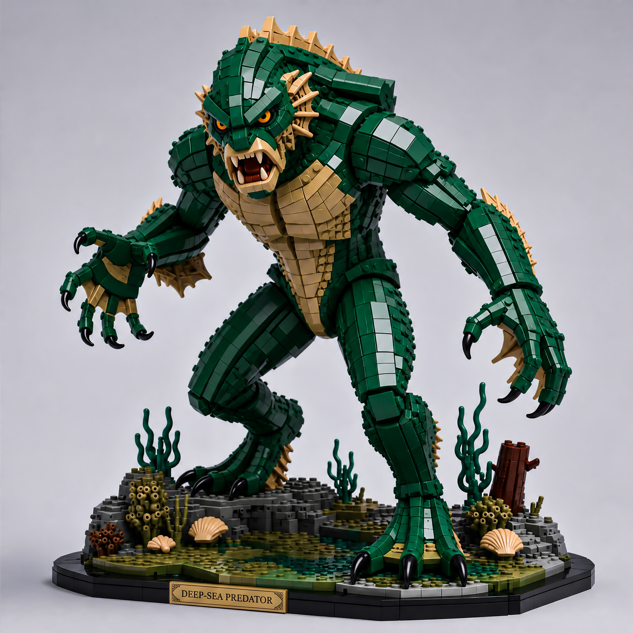 Deep-Sea Predator Building Block Set