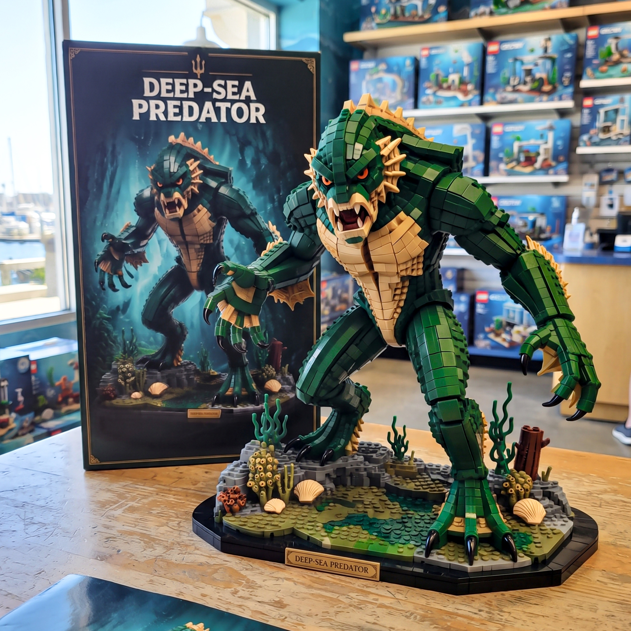 Deep-Sea Predator Building Block Set