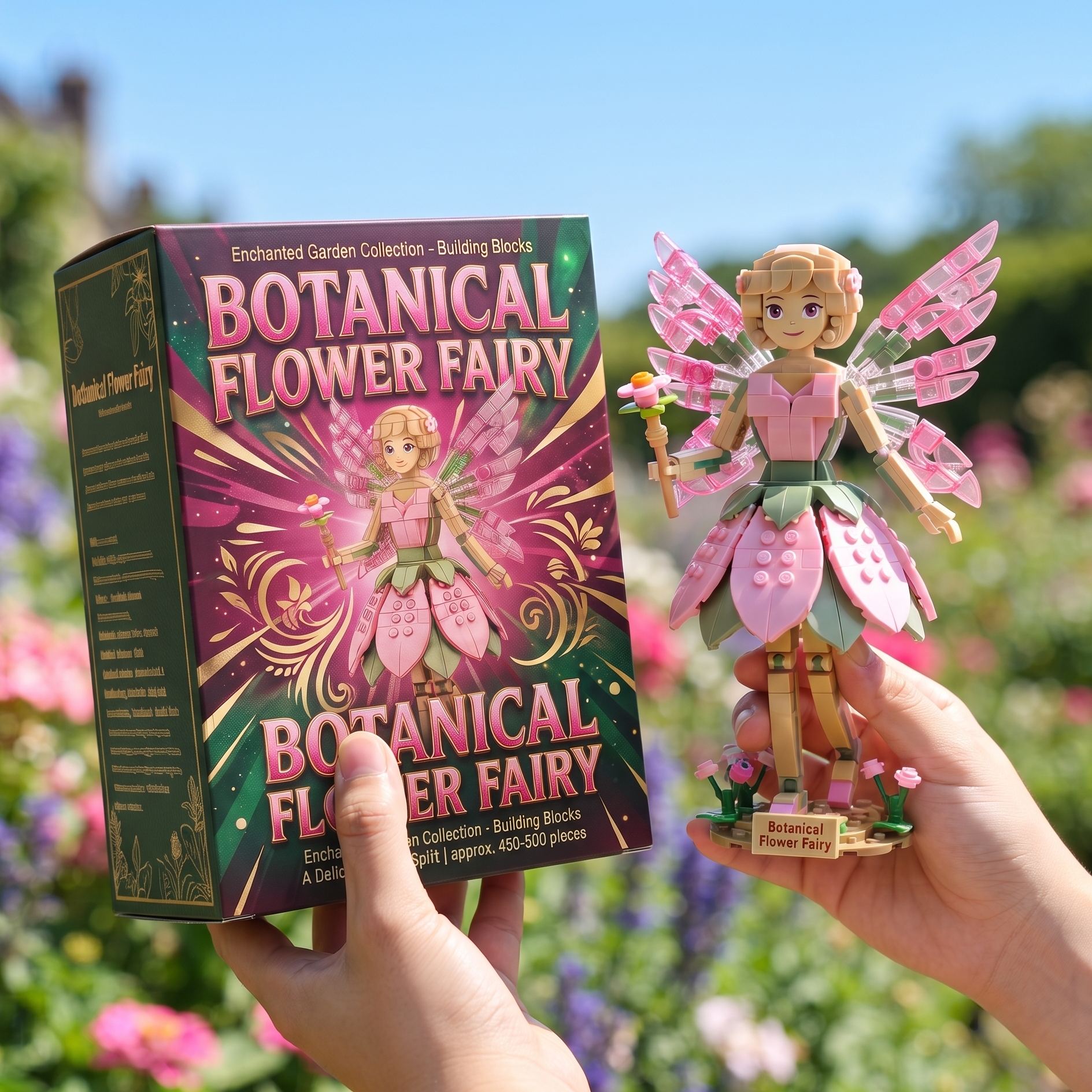 Botanical Flower Fairy — Enchanted Garden Collection Building Set