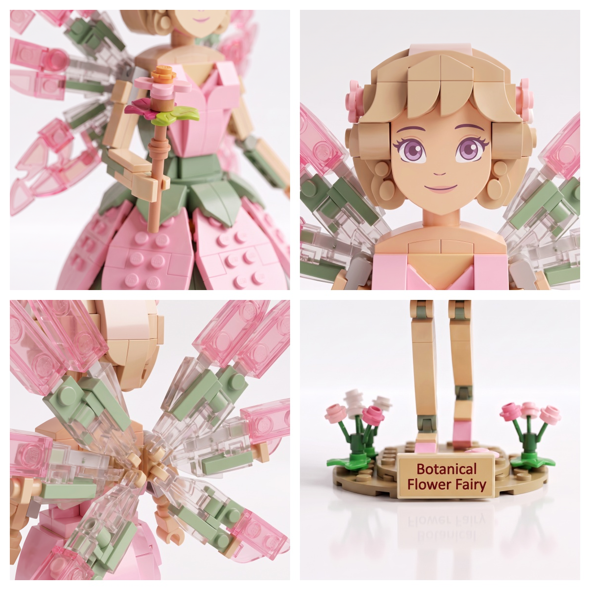 Botanical Flower Fairy — Enchanted Garden Collection Building Set