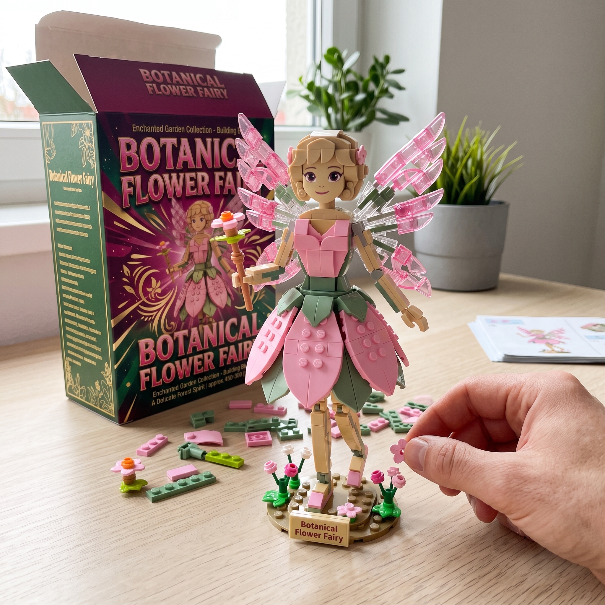 Botanical Flower Fairy — Enchanted Garden Collection Building Set