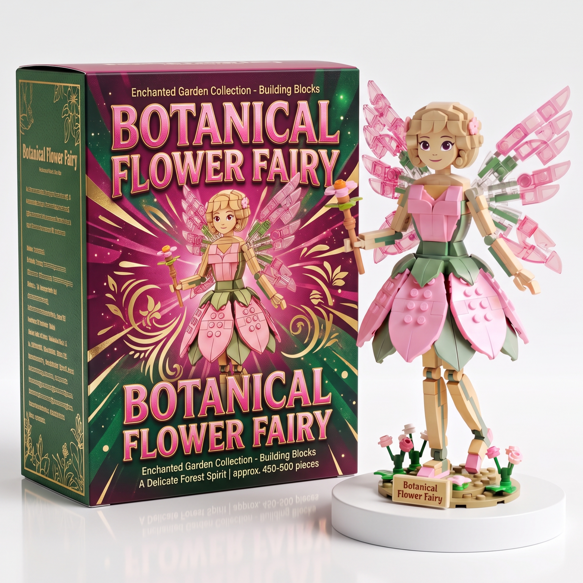 Botanical Flower Fairy — Enchanted Garden Collection Building Set