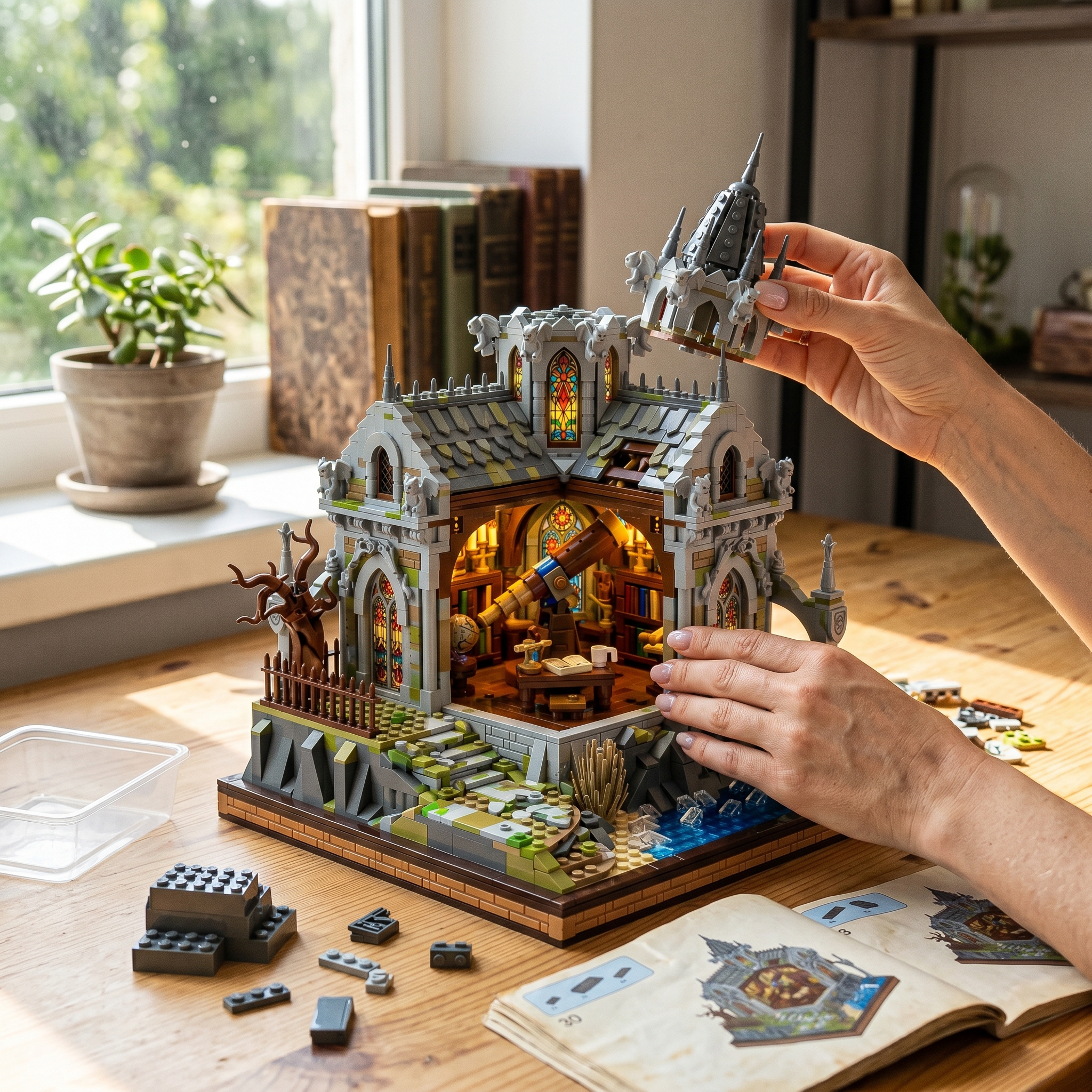 Gothic Observatory Legacy Building Set