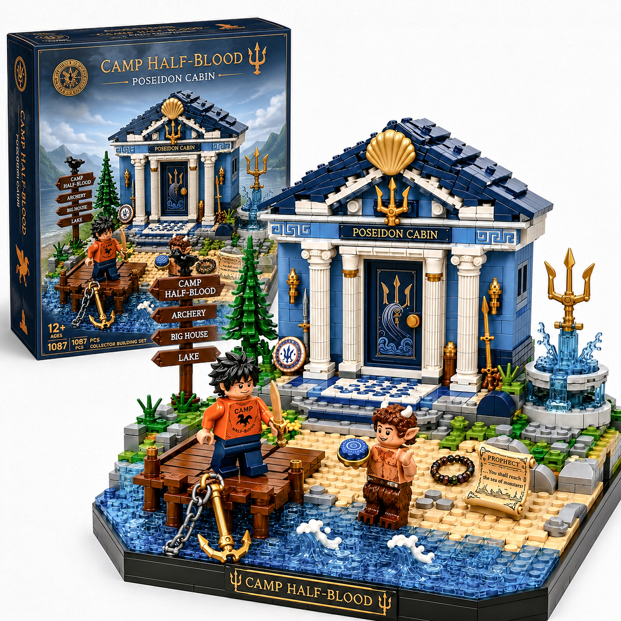 Poseidon Cabin Fantasy Building Set