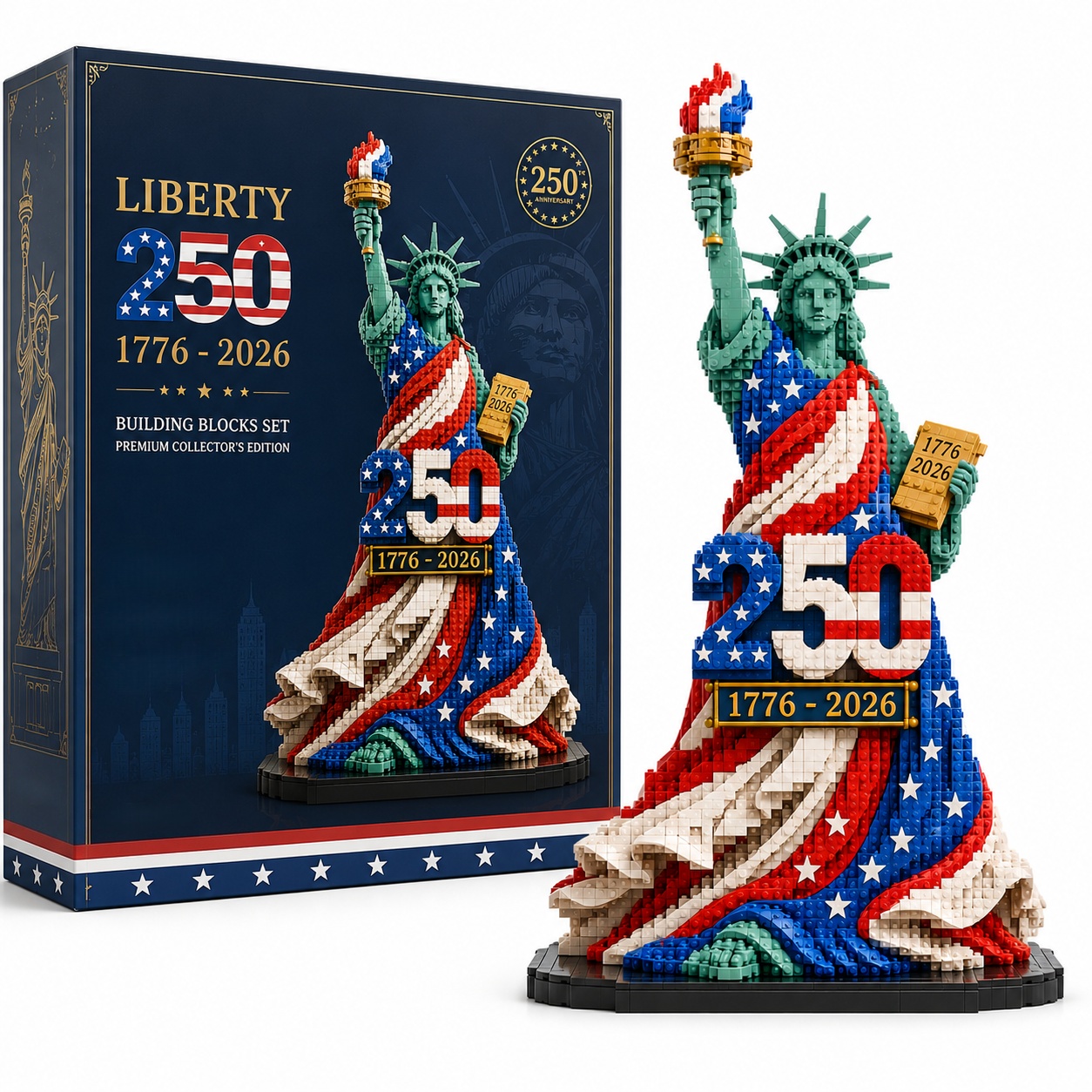 🗽 Liberty 250 Anniversary Collector's Building Set