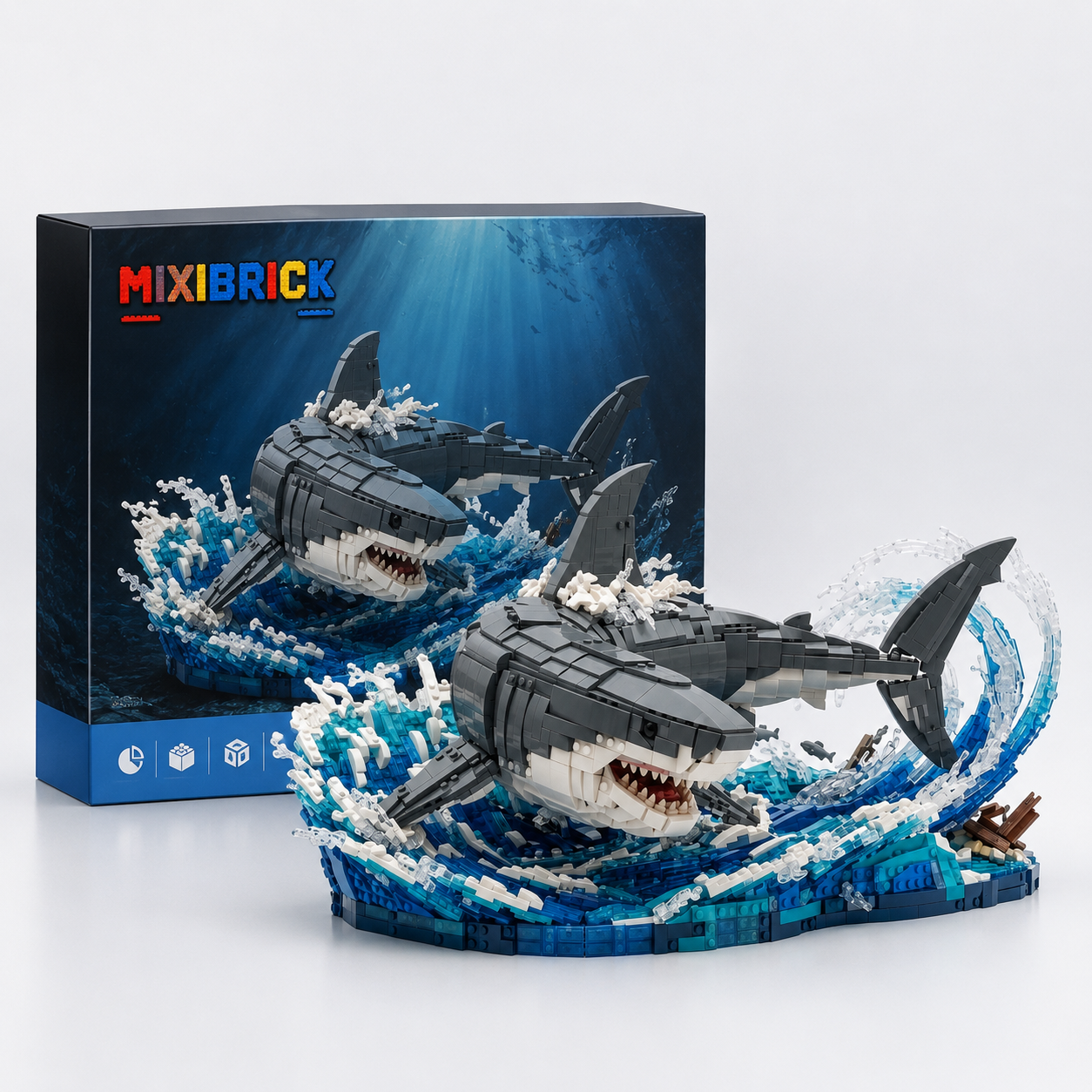 Great White Shark Legacy Building Set