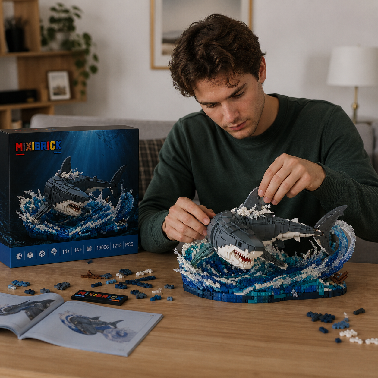 Great White Shark Legacy Building Set