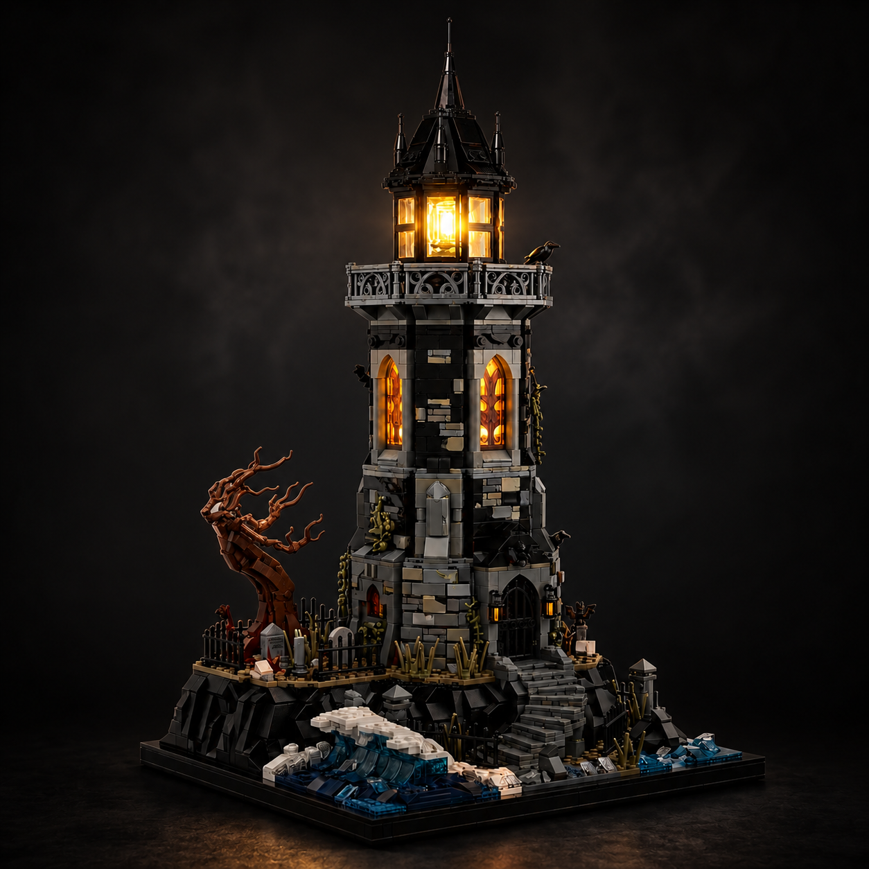 Raven’s Watch Gothic Lighthouse Building Set