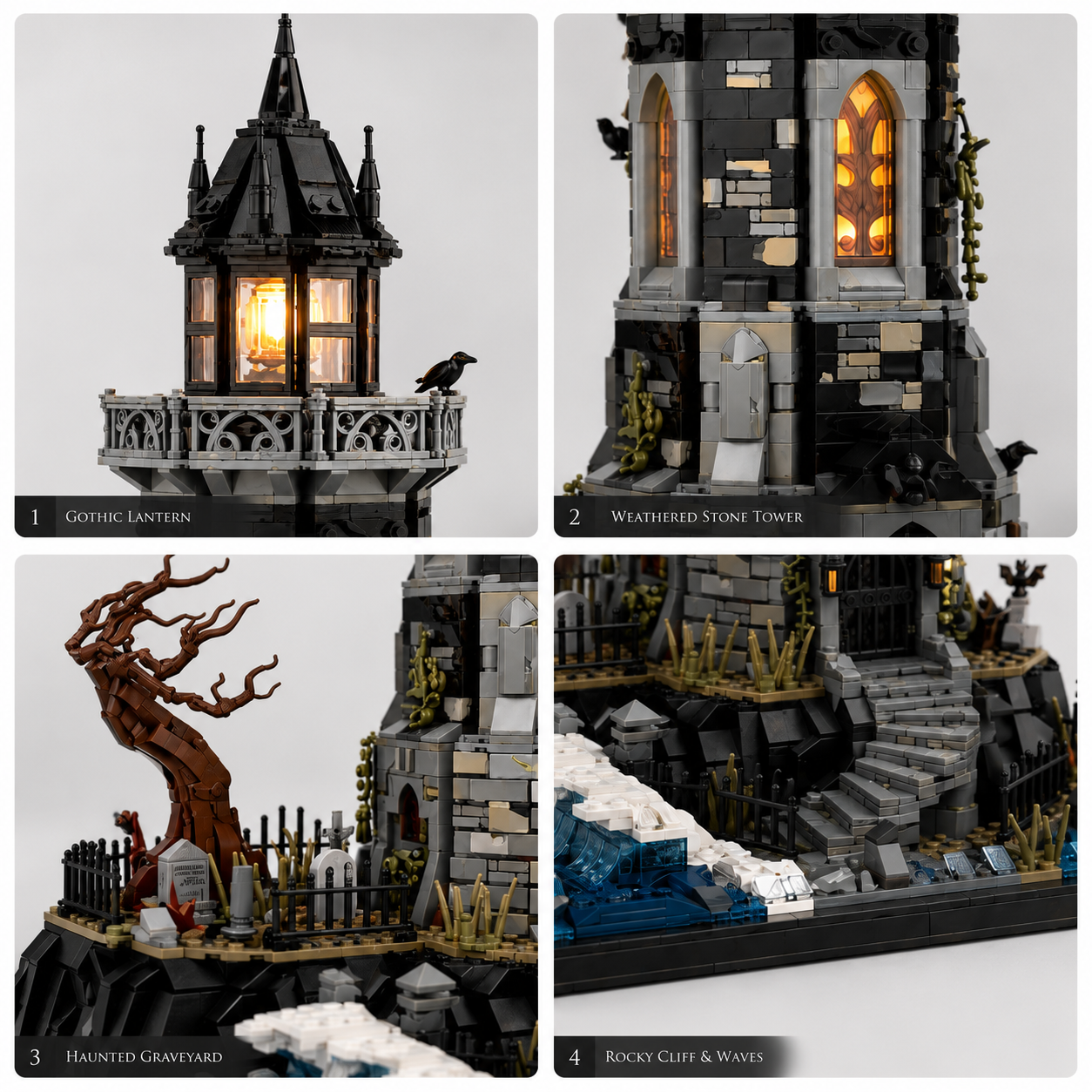 Raven’s Watch Gothic Lighthouse Building Set