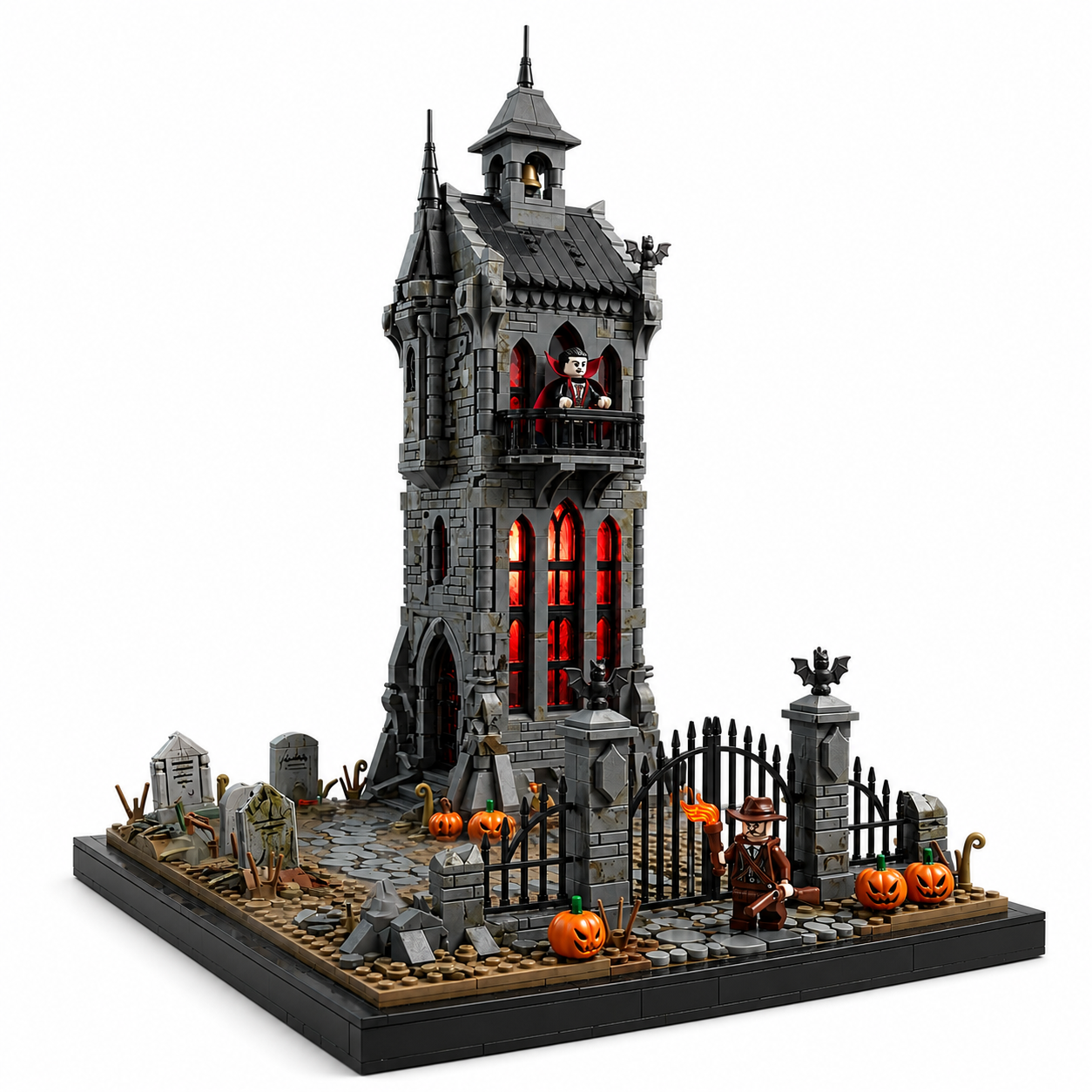 Vampire Bell Tower Gothic Building Set