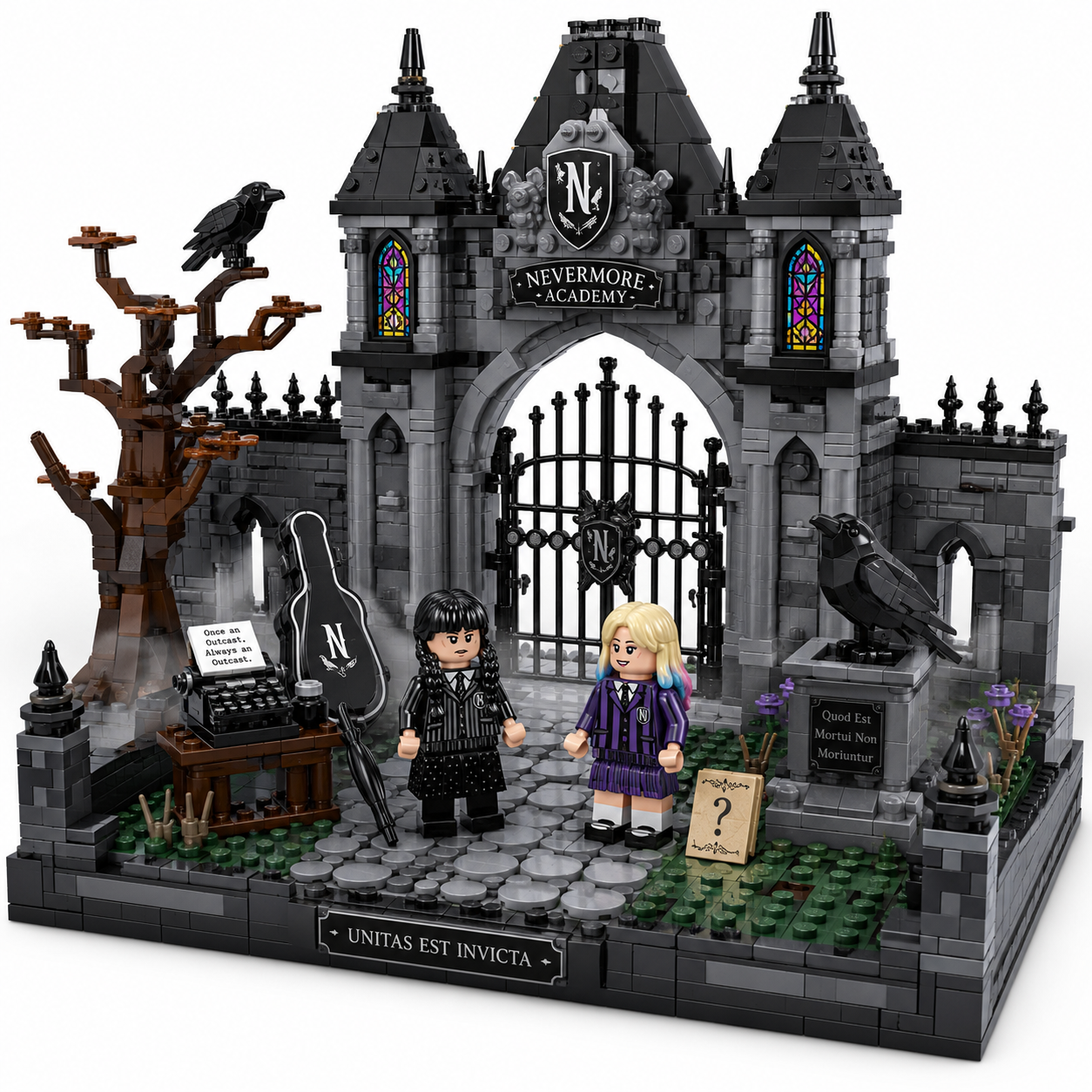 Gothic Academy Gatehouse Collector Building Set