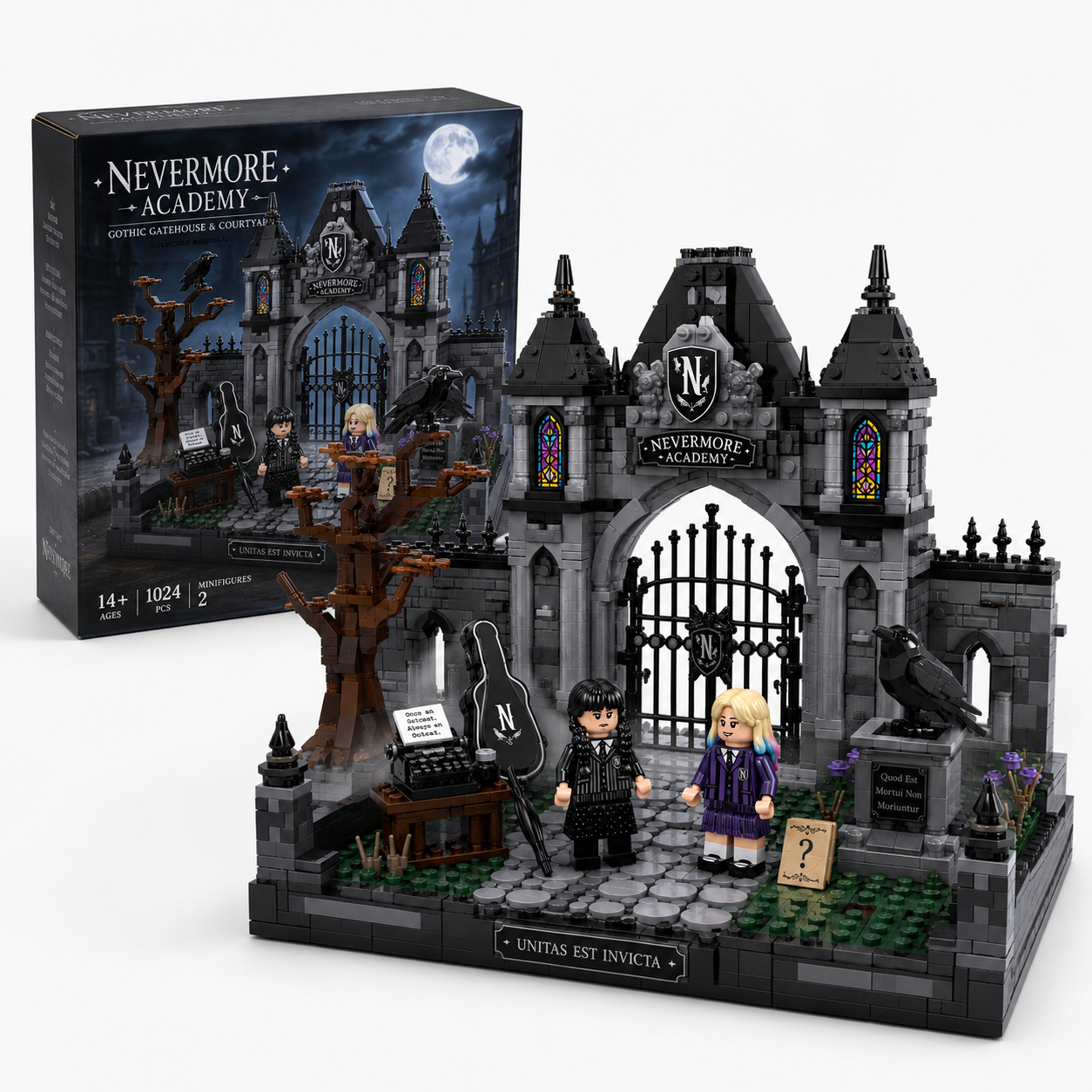 Gothic Academy Gatehouse Collector Building Set