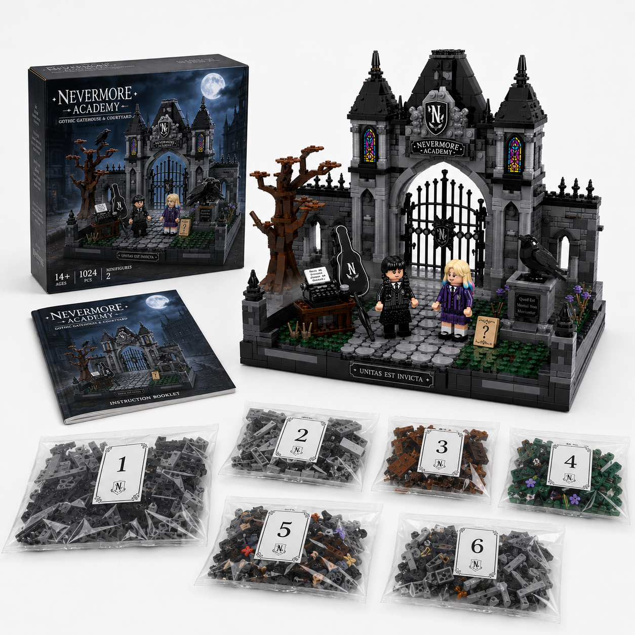Gothic Academy Gatehouse Collector Building Set