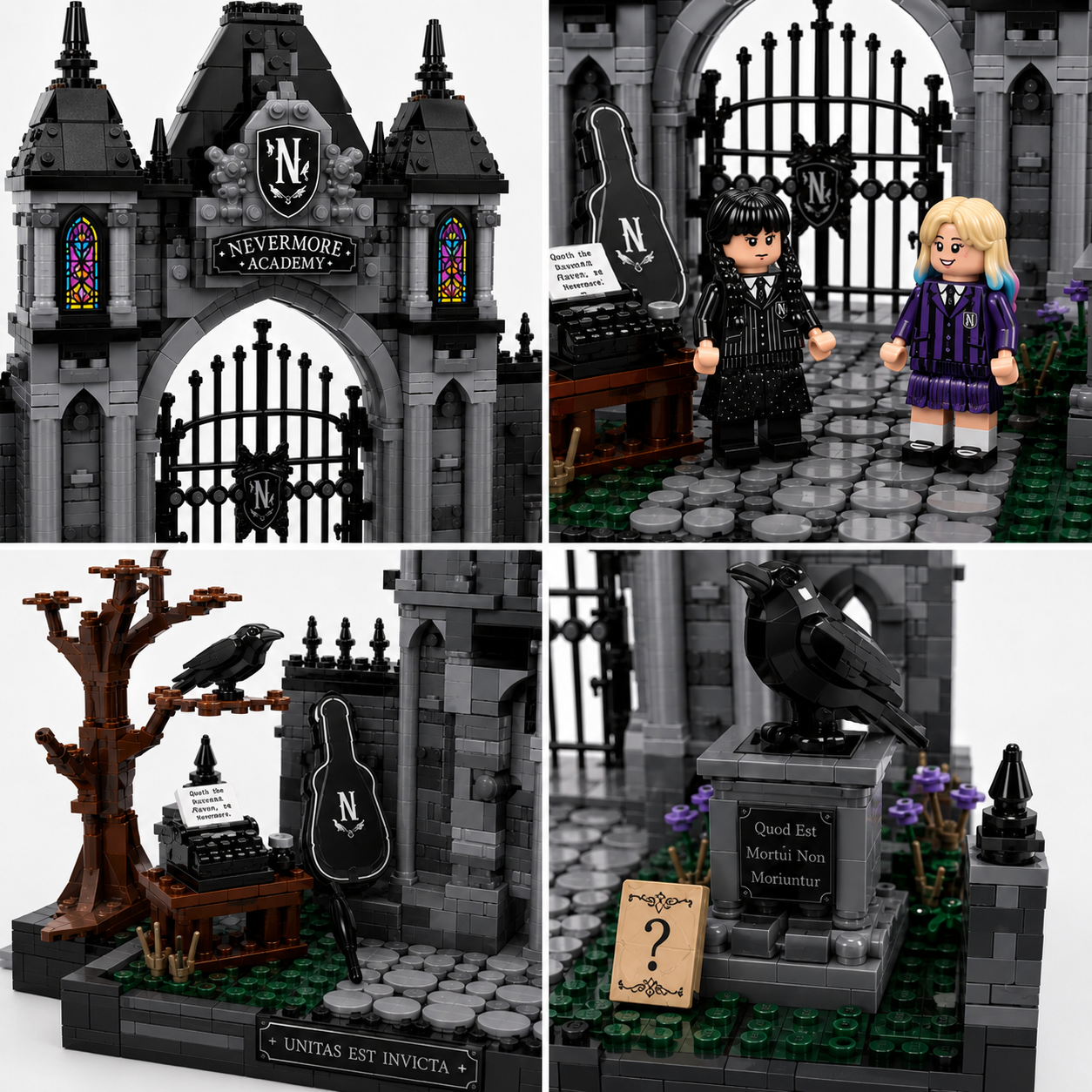 Gothic Academy Gatehouse Collector Building Set
