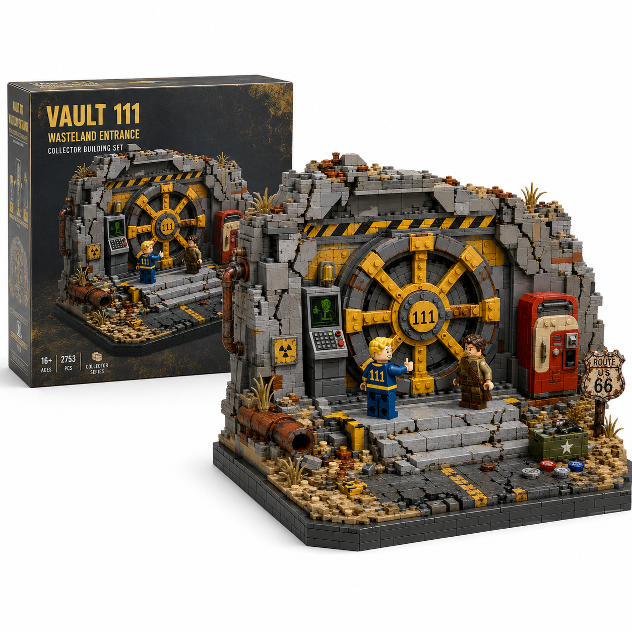 Wasteland Vault Bunker Collector Building Set