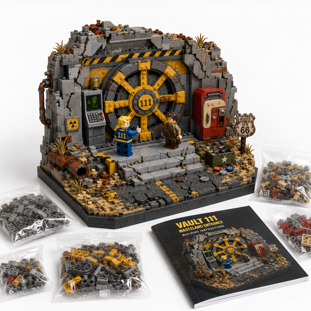 Wasteland Vault Bunker Collector Building Set