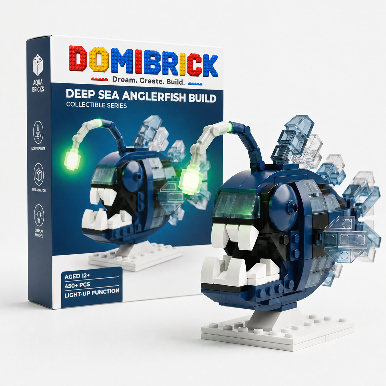 🐟 Deep Sea Anglerfish Building Set