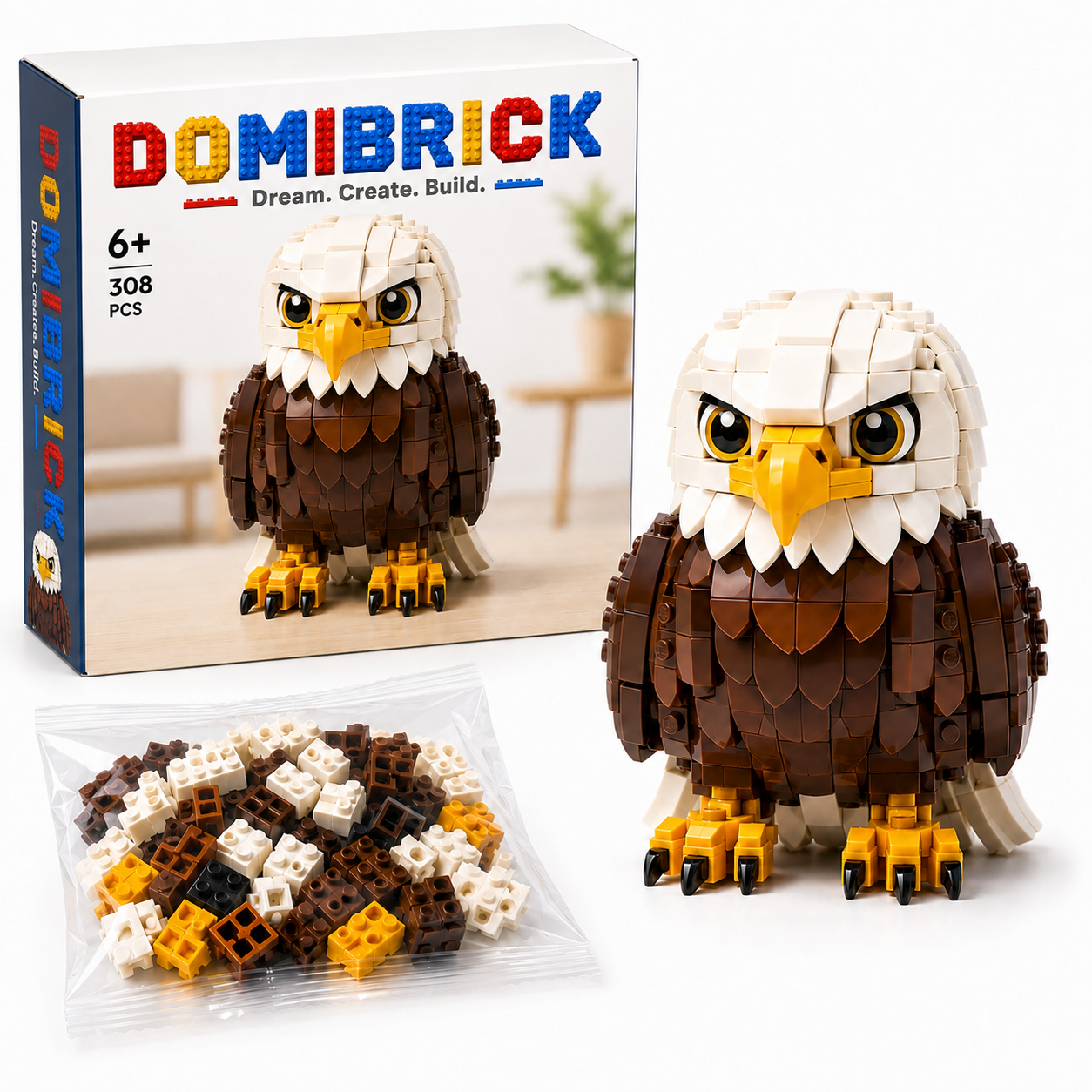 American Eagle Building Block Set