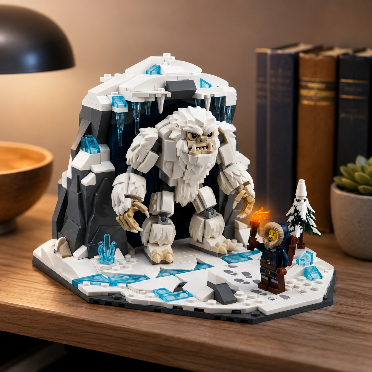 Frostfang Yeti Encounter Display Building Set