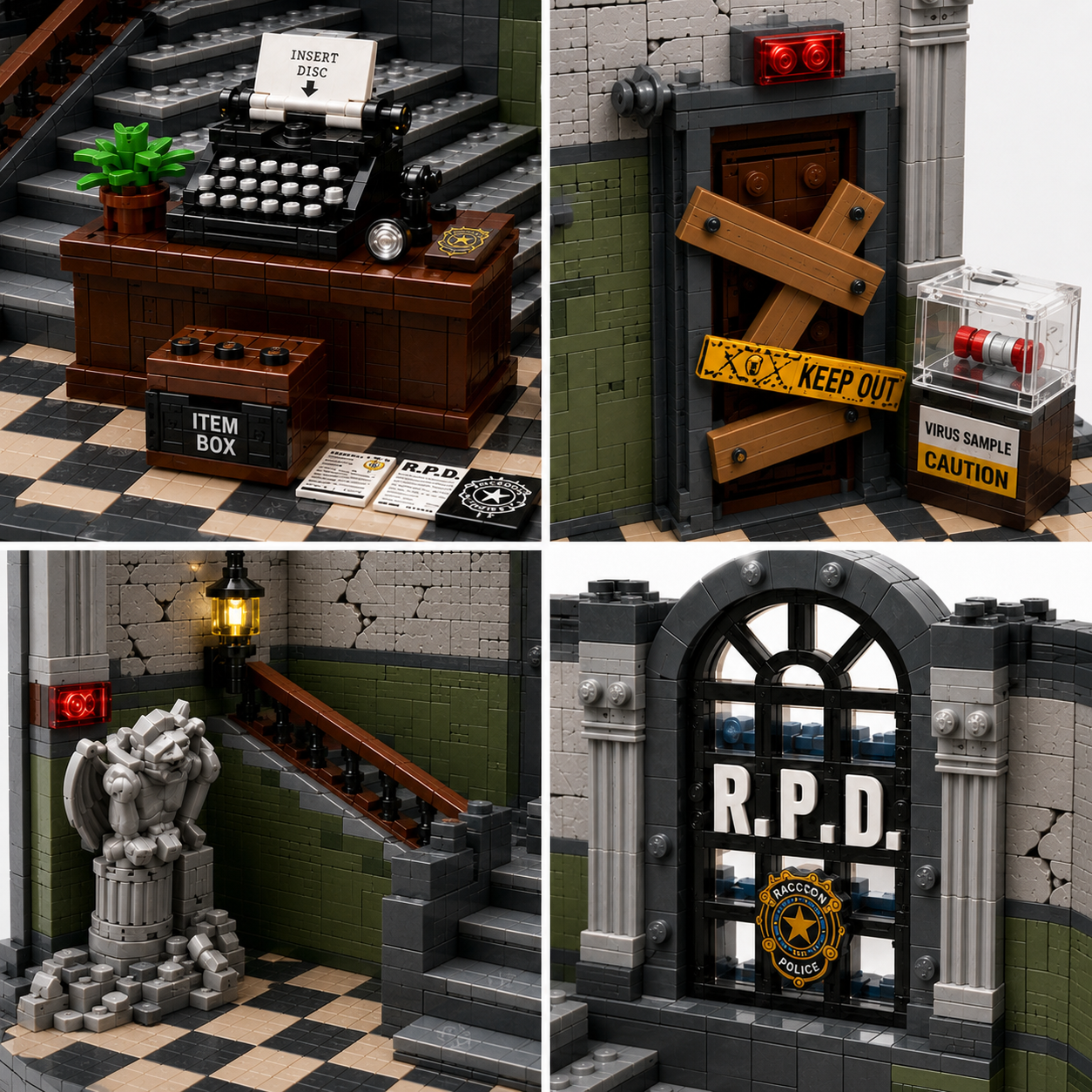 Raccoon City Police Department Collector Building Set